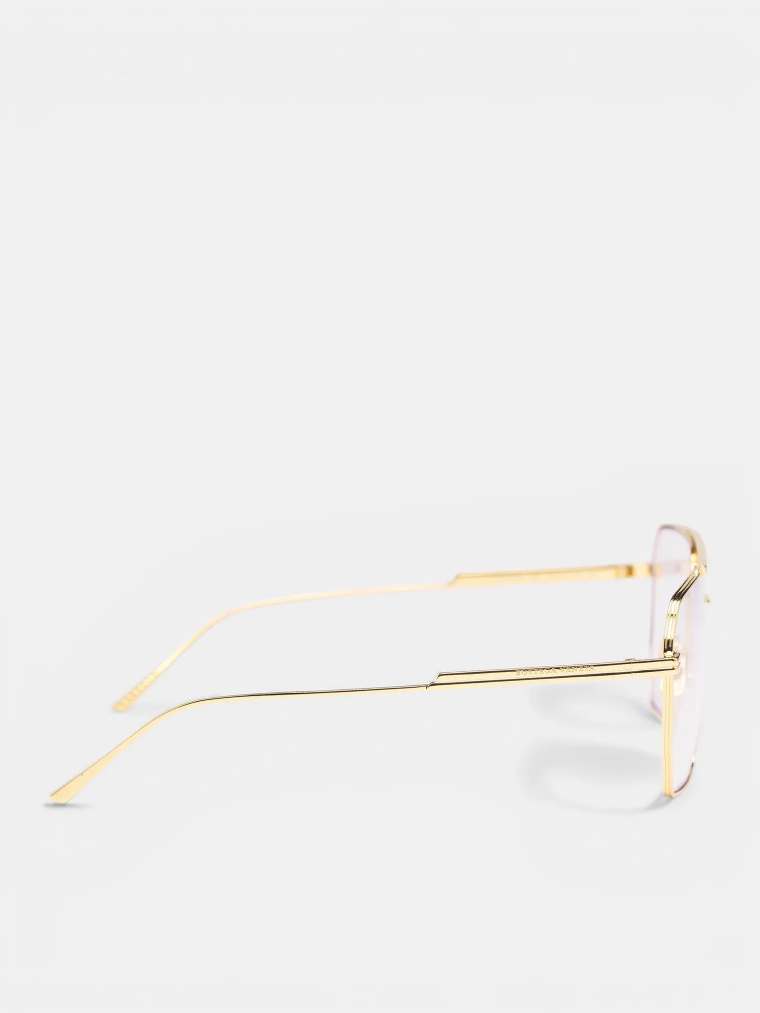 Gold Wire Frame Aviator Glasses (590248V4450008-GOLD-TRANSPAREN) sold by lorenzo product image thumbnail 2