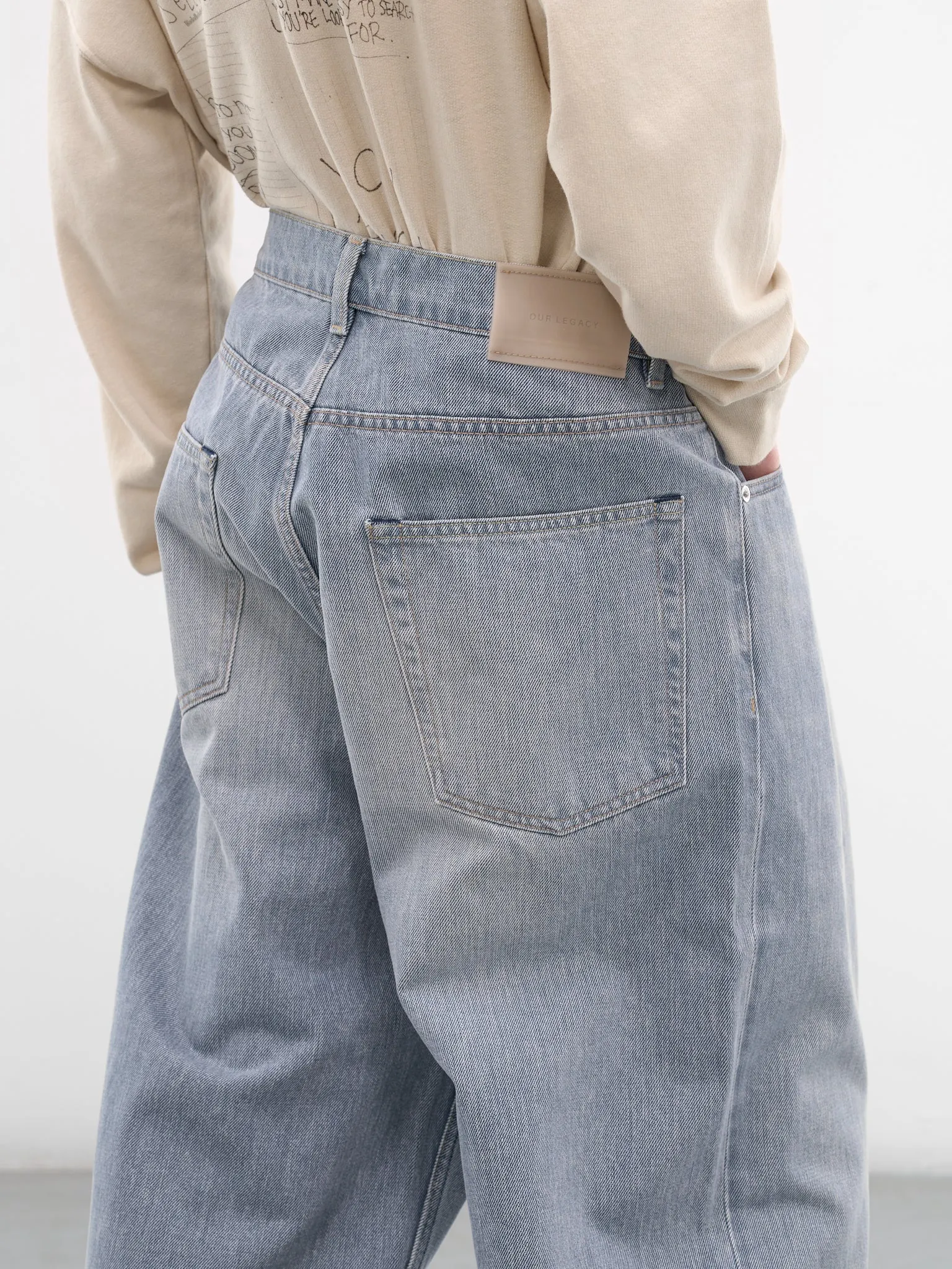 Coast Wash Vast Cut Jeans (M2265VP-PALE-COAST-WASH) sold by lorenzo product image thumbnail 5