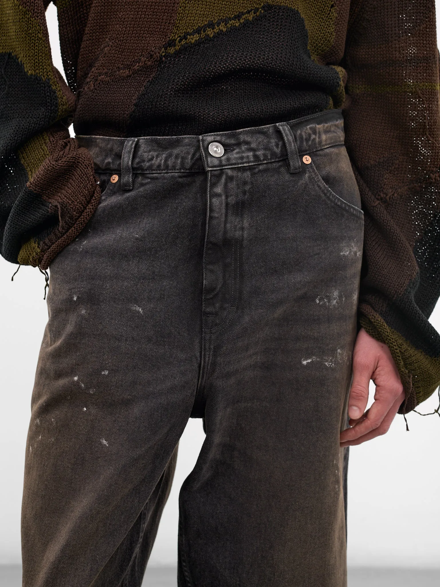 Nebula Wash Capri Cut Jeans (M2265CN-NEBULLA-WASH) sold by lorenzo product image thumbnail 4