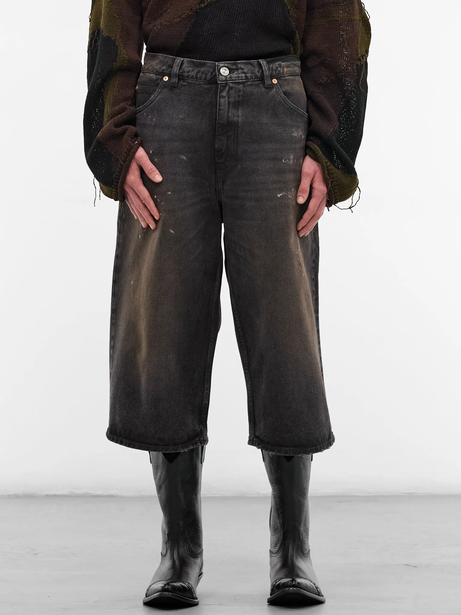 Nebula Wash Capri Cut Jeans (M2265CN-NEBULLA-WASH) sold by lorenzo