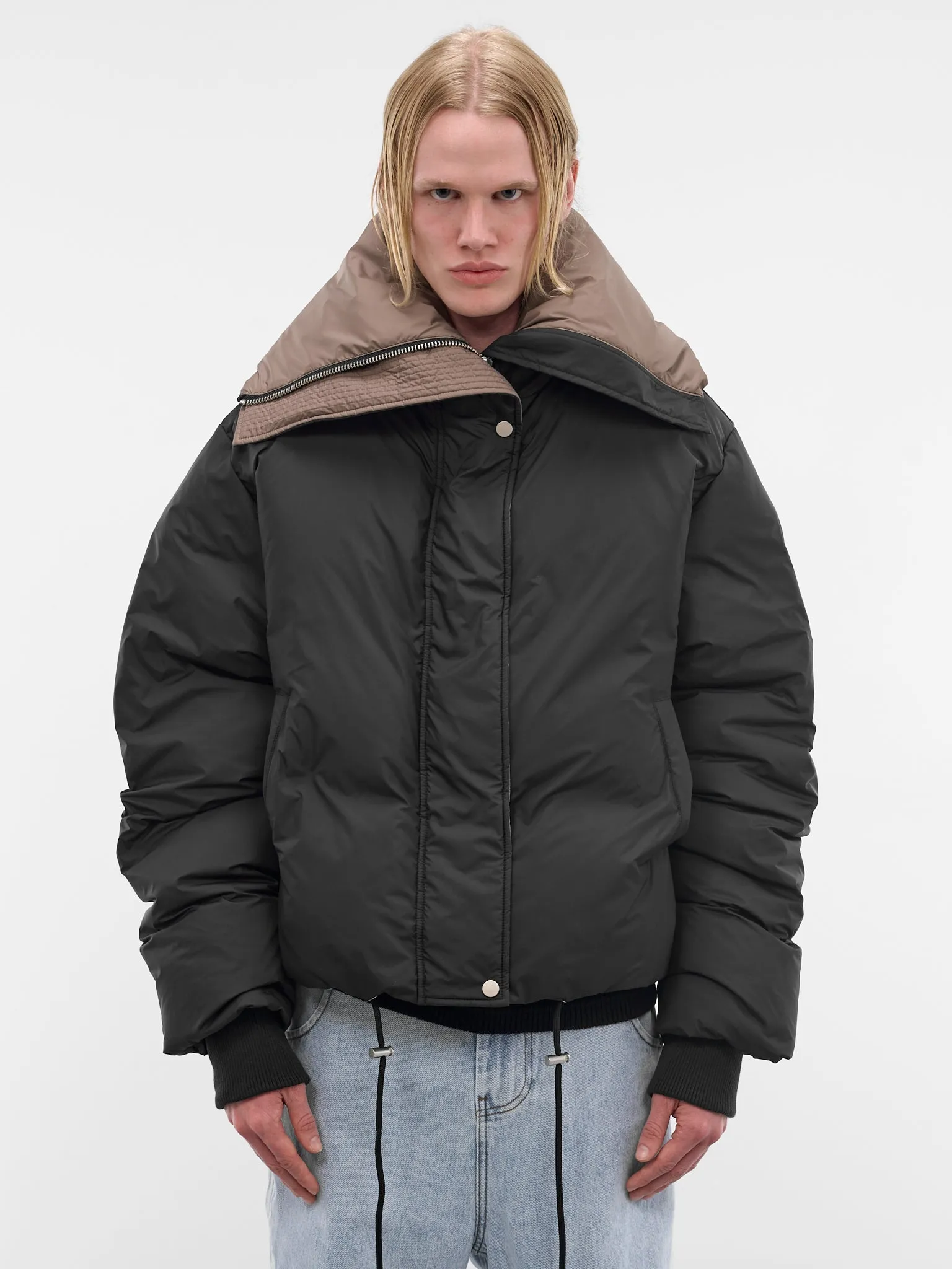 Black Poly Puffer Jacket (ESSS26JA02016-BLACKWOOD) sold by lorenzo
