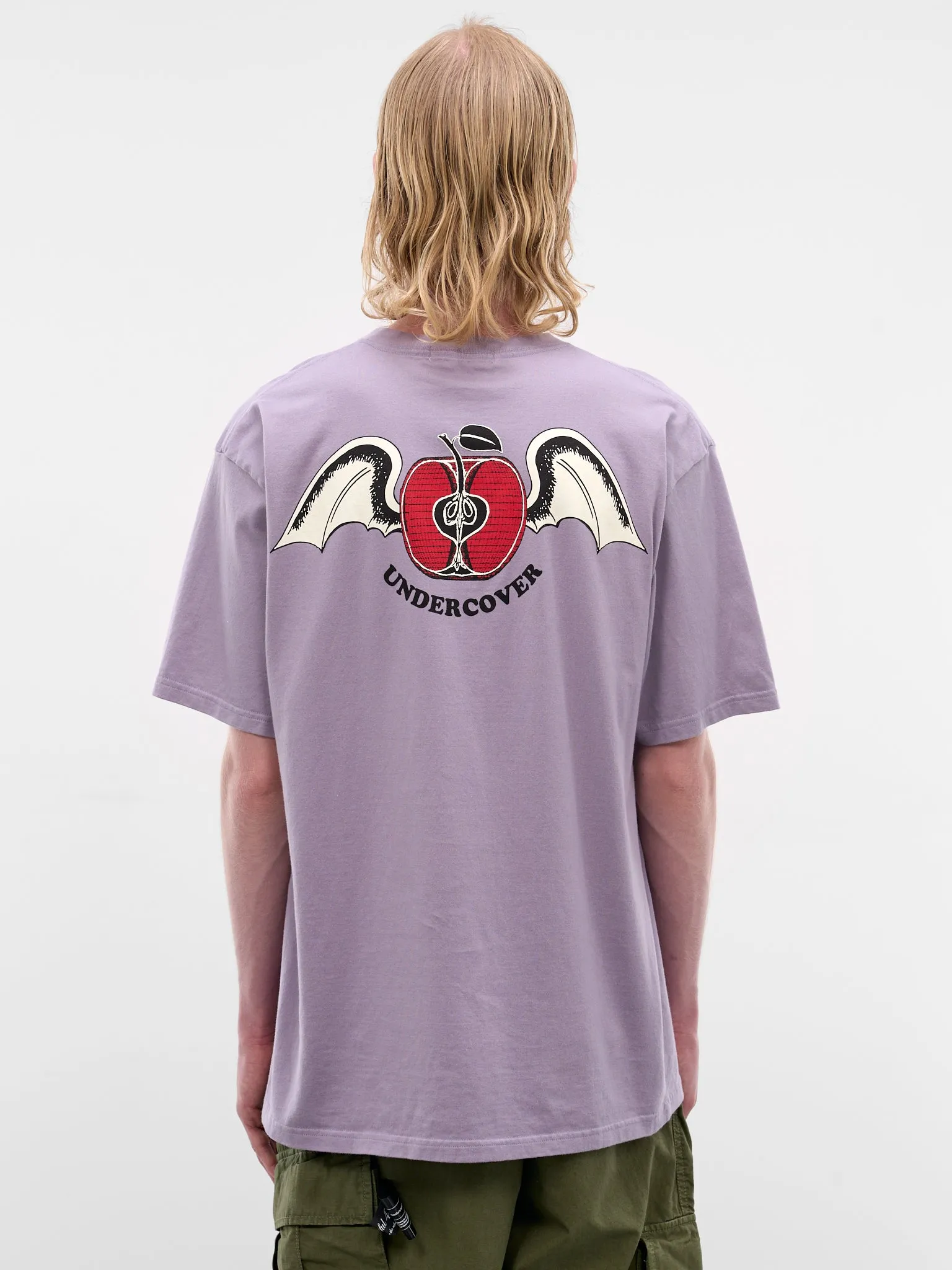 Gray Bat Logo Graphic Tee (UC1F3807-GRAY) sold by lorenzo product image thumbnail 3