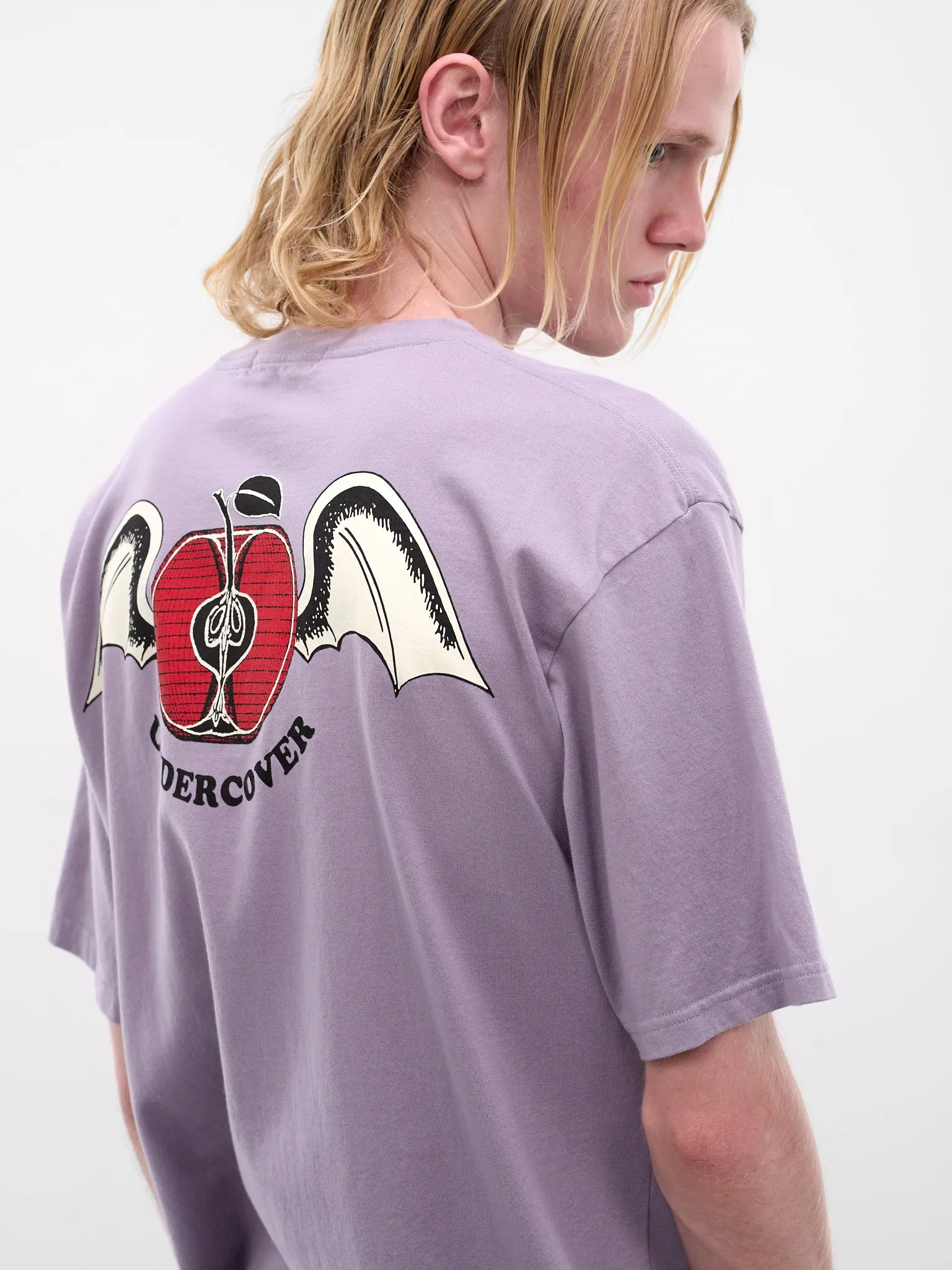 Gray Bat Logo Graphic Tee (UC1F3807-GRAY) sold by lorenzo product image thumbnail 5