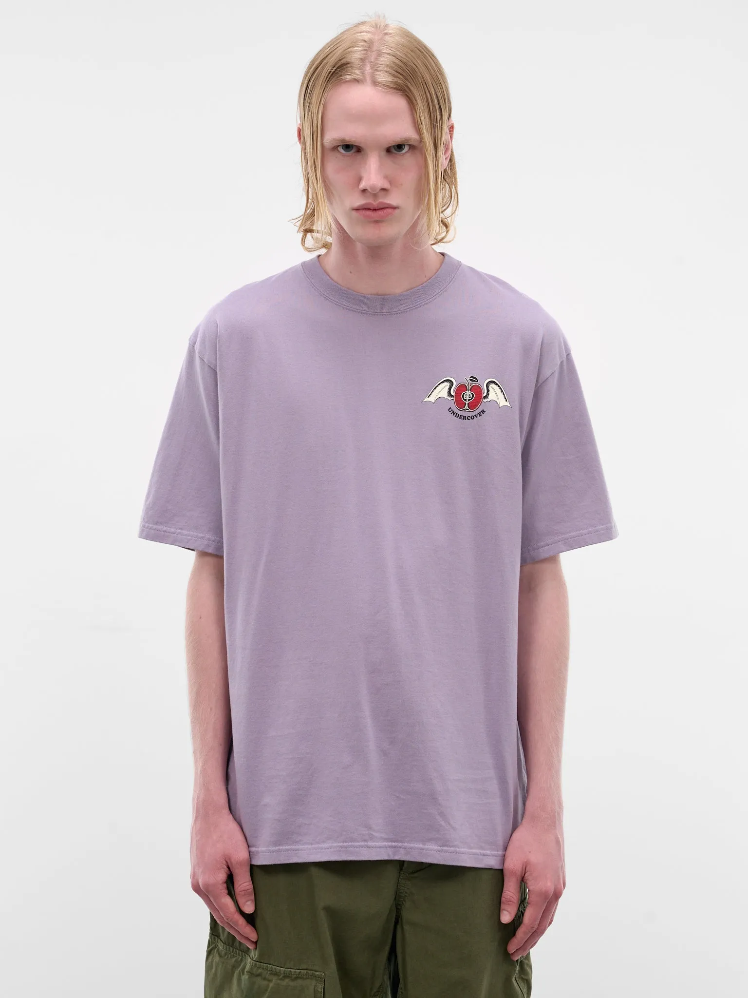 Gray Bat Logo Graphic Tee (UC1F3807-GRAY) sold by lorenzo