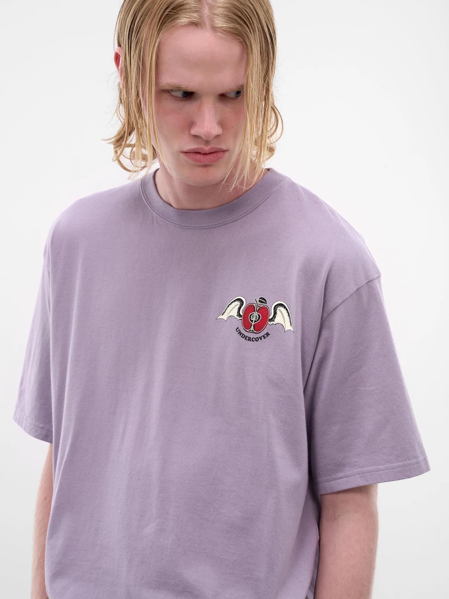 Gray Bat Logo Graphic Tee (UC1F3807-GRAY) sold by lorenzo product image thumbnail 4