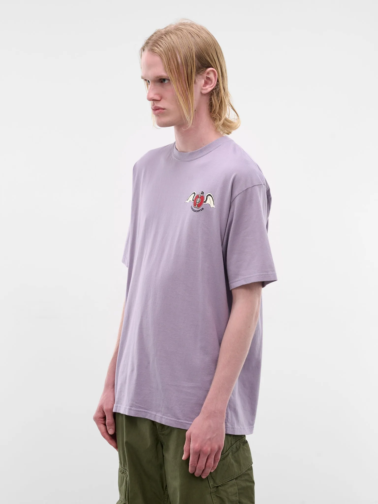 Gray Bat Logo Graphic Tee (UC1F3807-GRAY) sold by lorenzo product image thumbnail 2