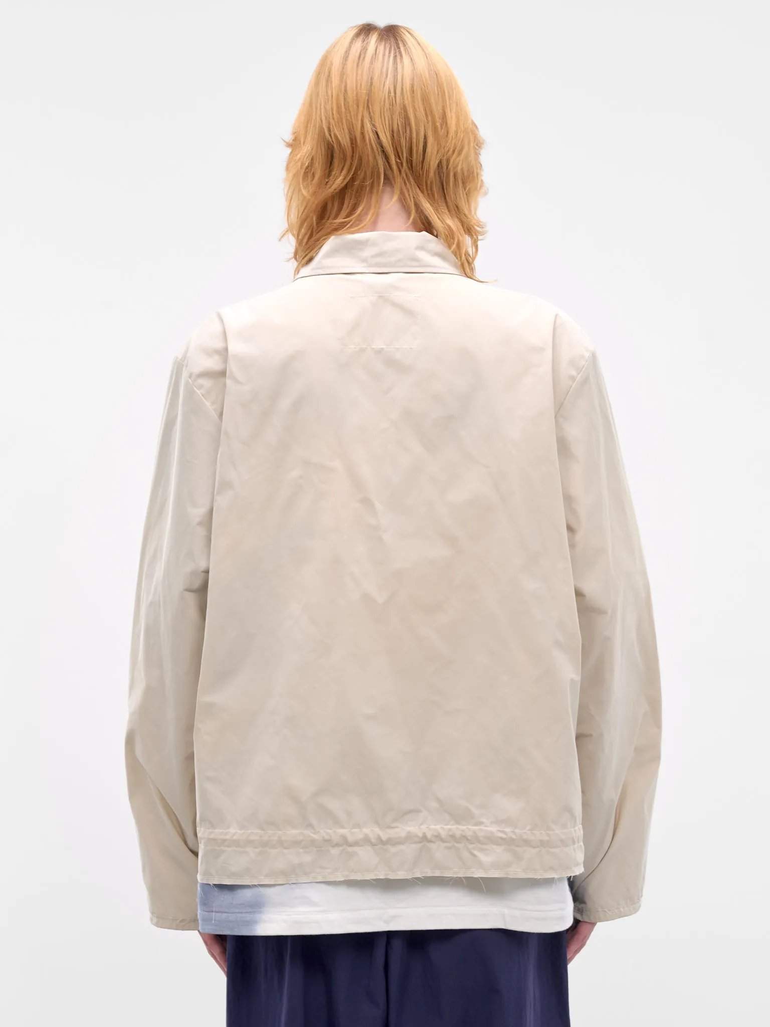 Sand Technical Twill Simple Jacket (CF-21-09-01-01-SAND) sold by lorenzo product image thumbnail 3