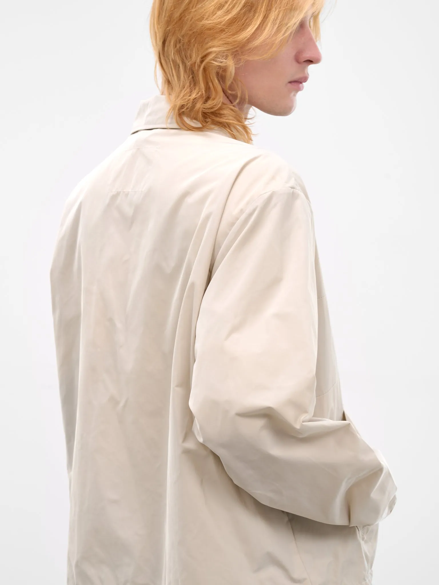 Sand Technical Twill Simple Jacket (CF-21-09-01-01-SAND) sold by lorenzo product image thumbnail 4