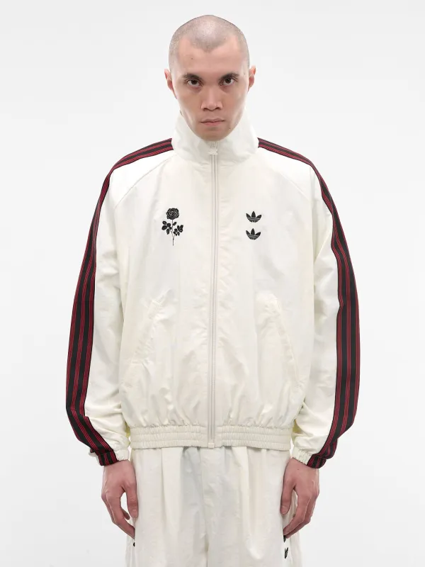 Willy Chavarria x Adidas Track Jacket (KT2616-OFF-WHITE) made by Adidas