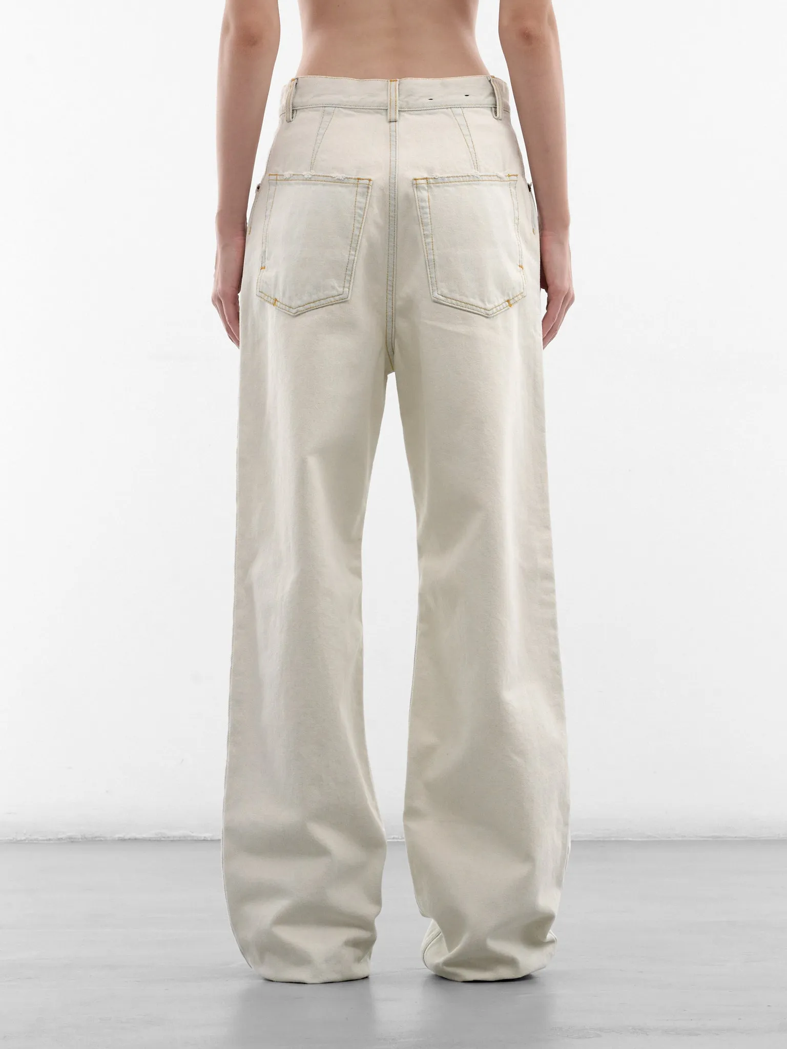 Sky Denim Wide Leg Jeans (PPSS26PA03012-0181-SKY) sold by lorenzo product image thumbnail 3