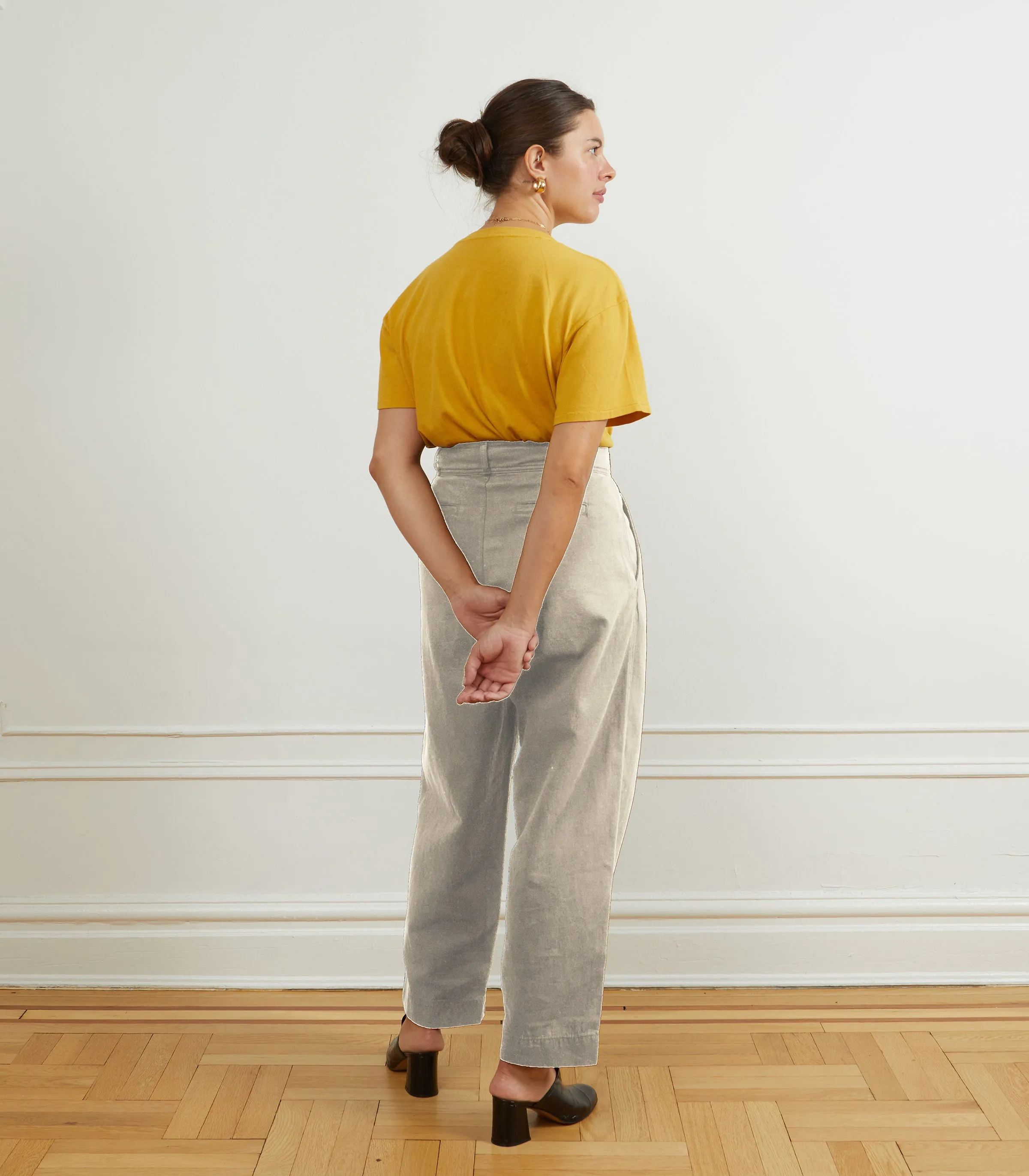 Elaine Pleated Tapered Trousers - SALT sold by Loup product image thumbnail 2
