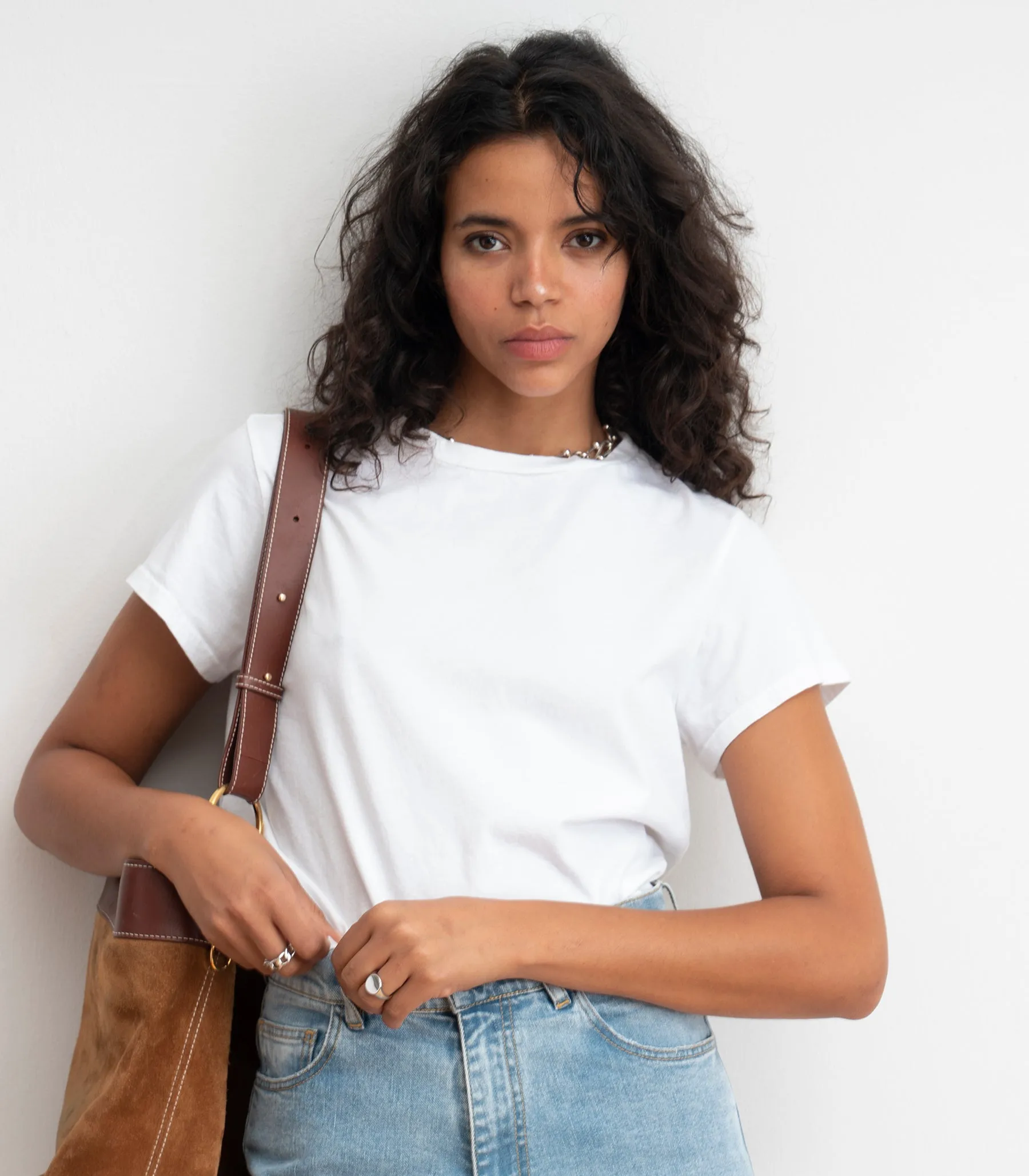 Bessette Soft Washed Tee - White SS26 sold by Loup product image thumbnail 5