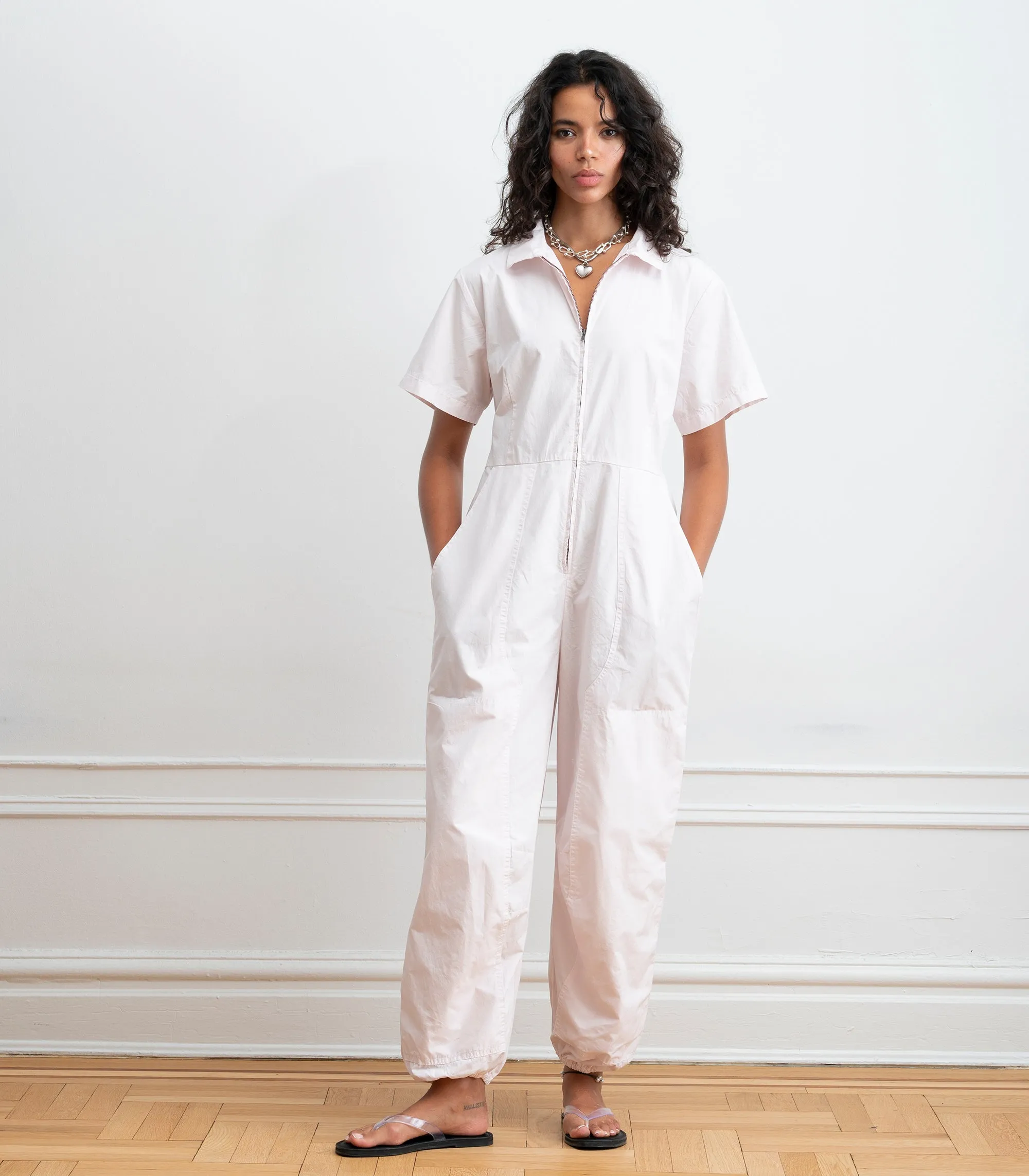 Clara Short Sleeve Parachute Leg Jumpsuit - Primrose SS26 sold by Loup product image thumbnail 4