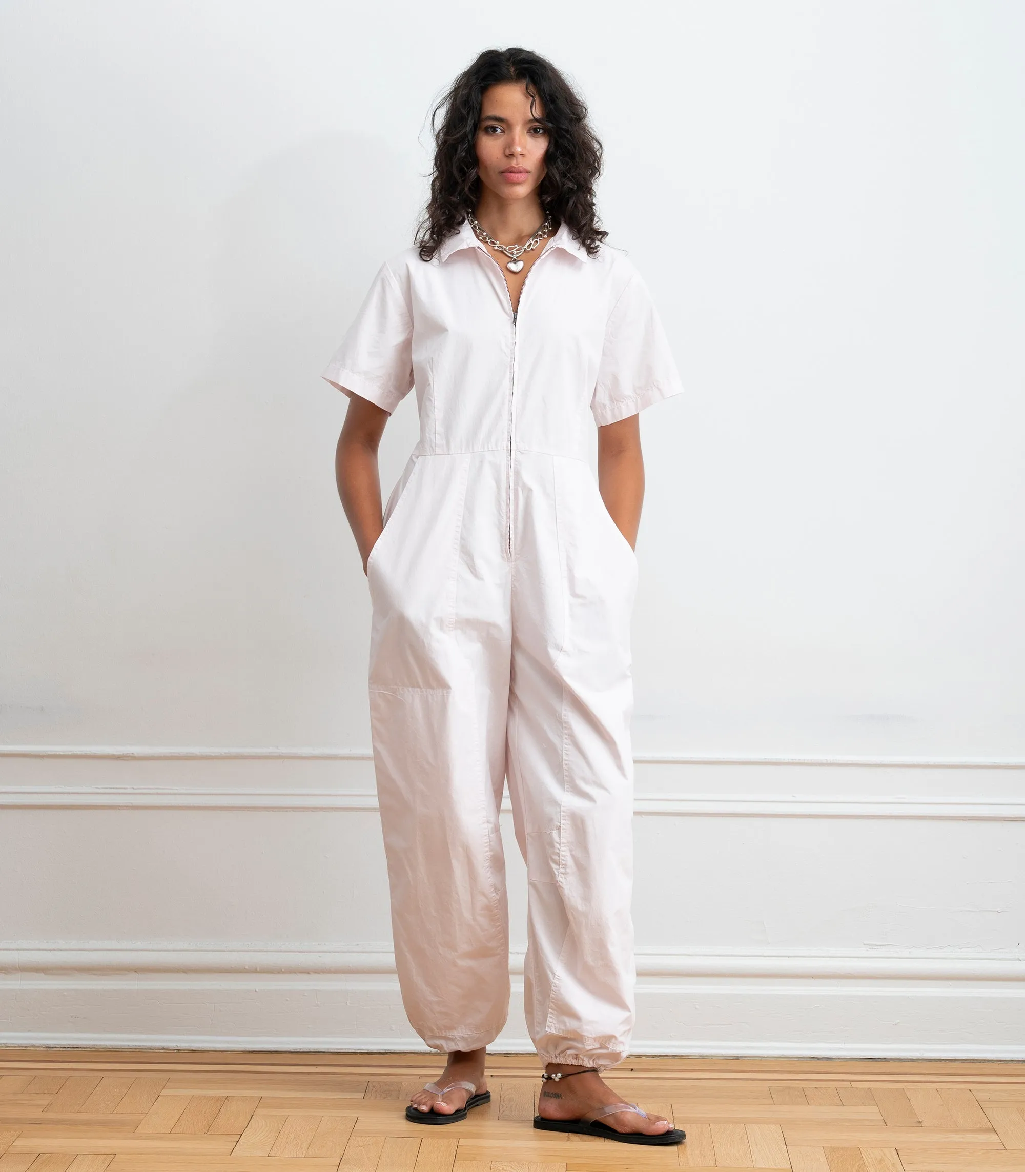 Clara Short Sleeve Parachute Leg Jumpsuit - Primrose SS26 sold by Loup product image thumbnail 5