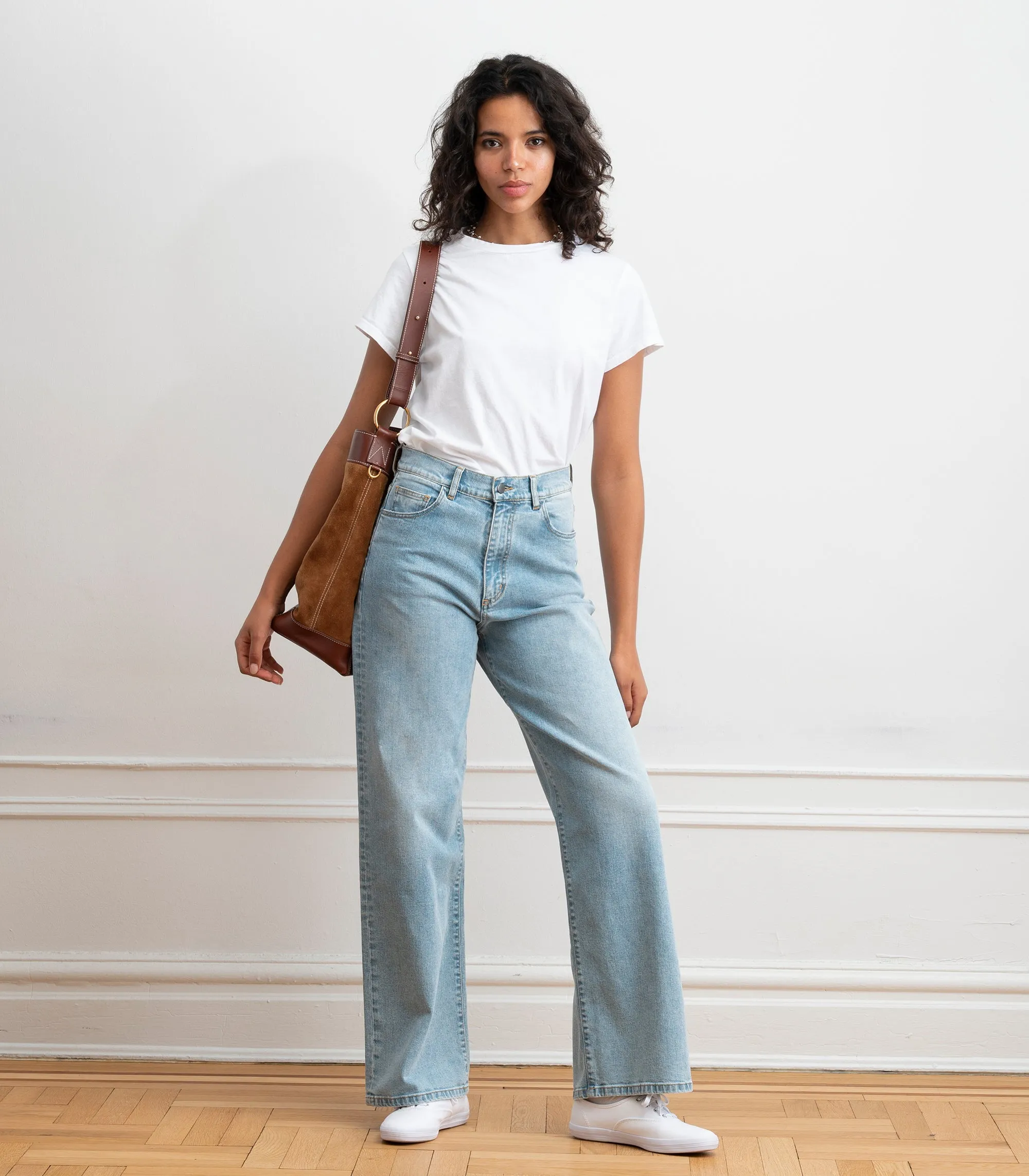 Francois High Rise Wide Leg Jeans - Kauai sold by Loup