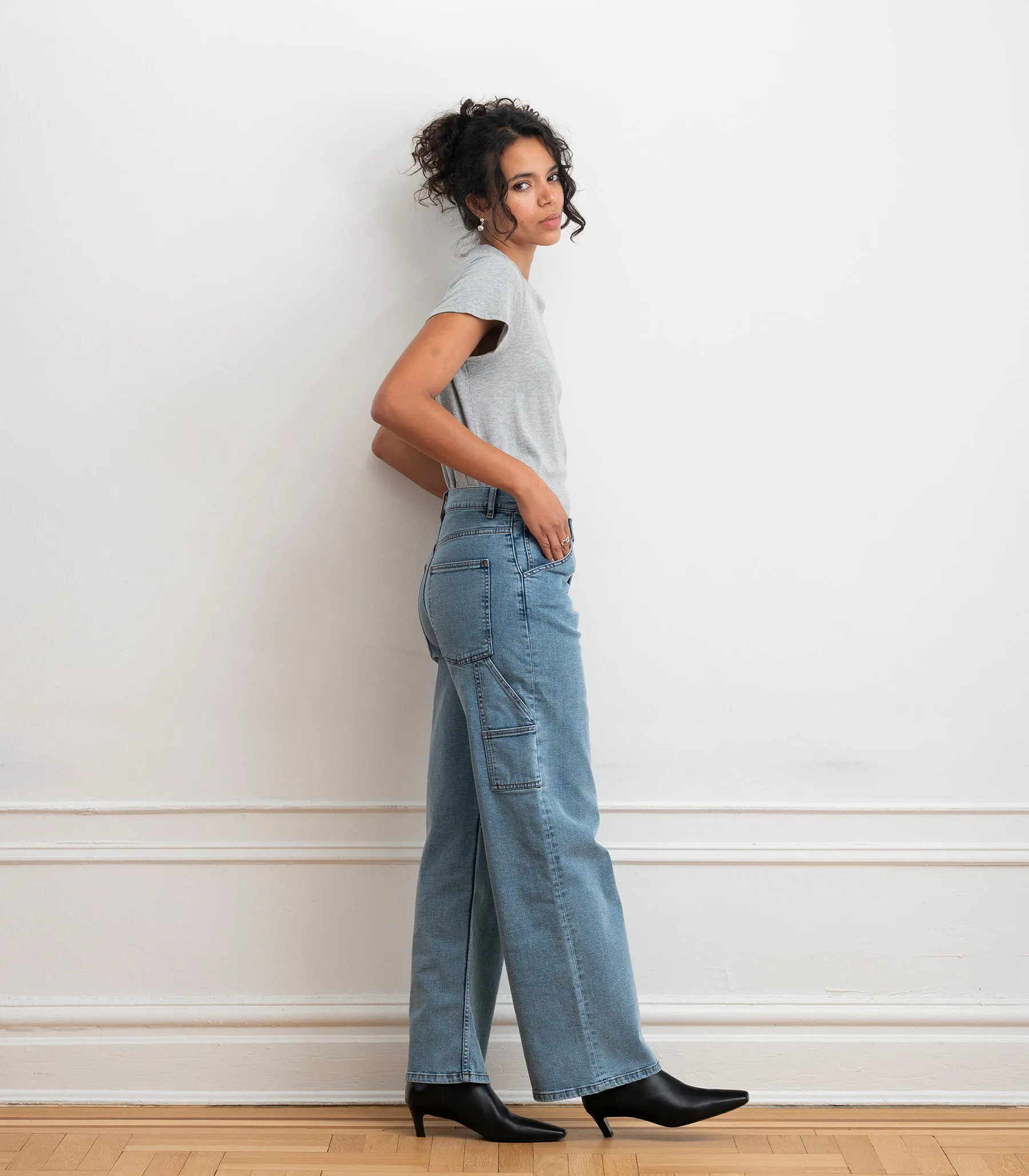 Quinn Utility Jeans - Indigo sold by Loup product image thumbnail 3