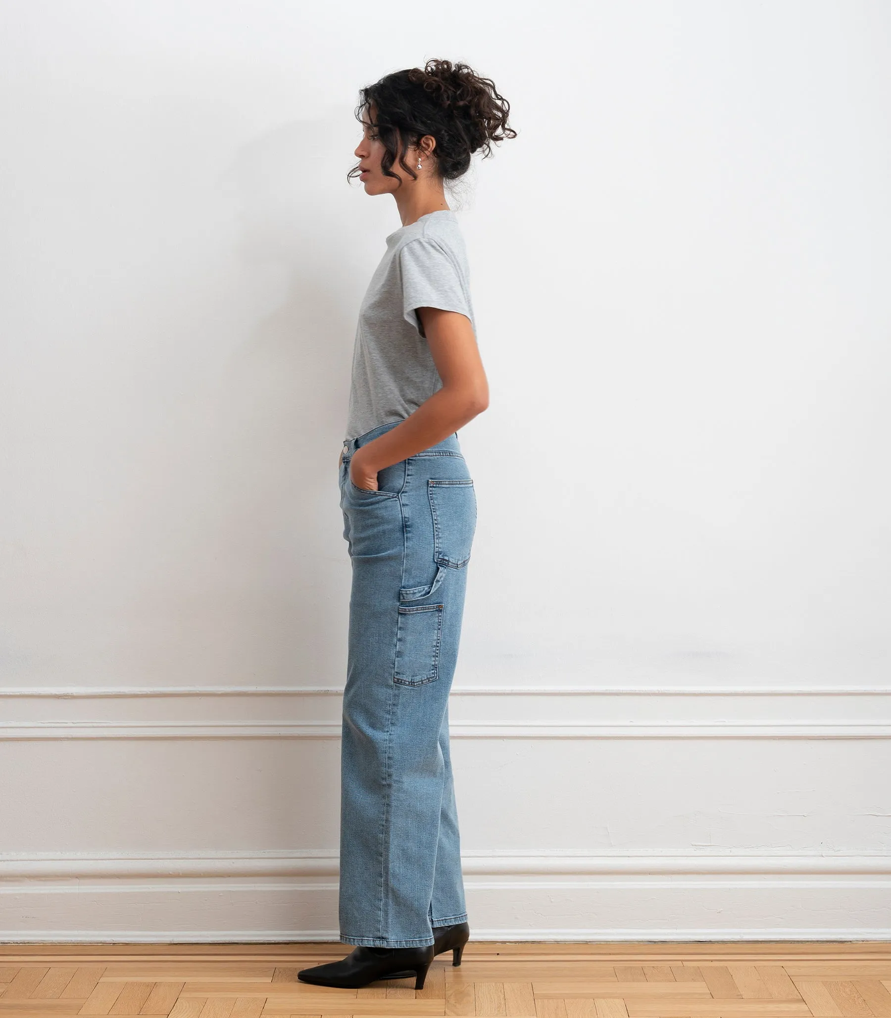 Quinn Utility Jeans - Indigo sold by Loup product image thumbnail 4