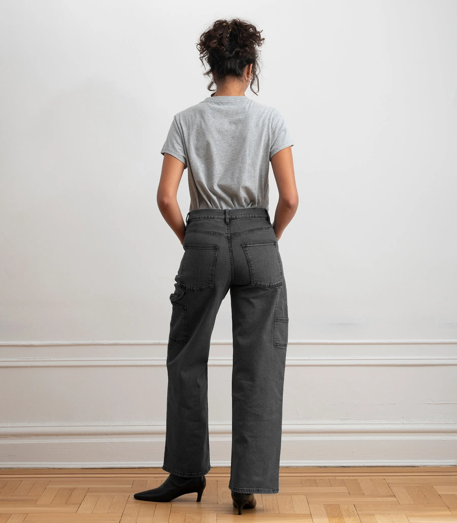 Quinn Utility Jeans - Gray sold by Loup product image thumbnail 2