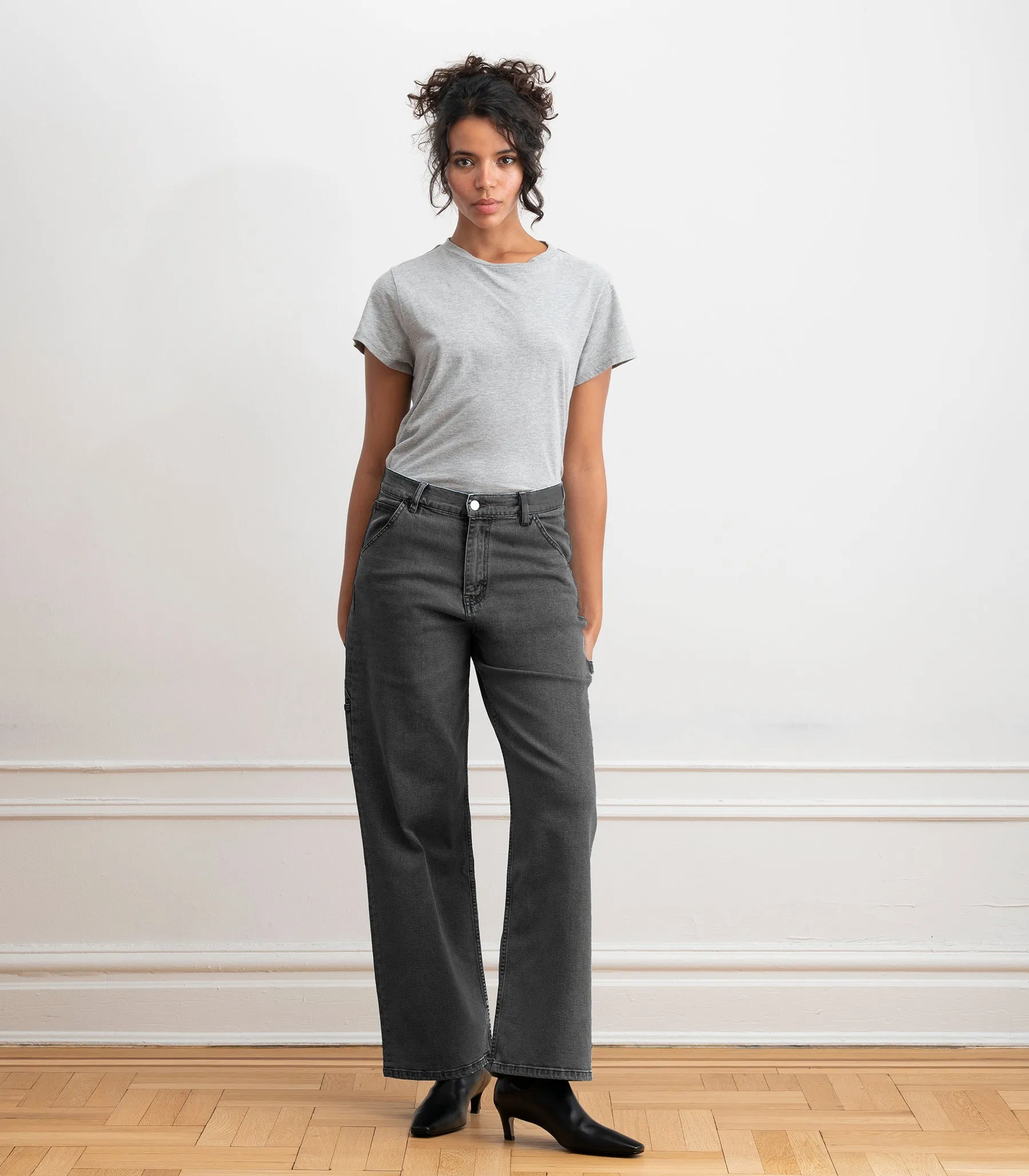 Quinn Utility Jeans - Gray sold by Loup product image thumbnail 5