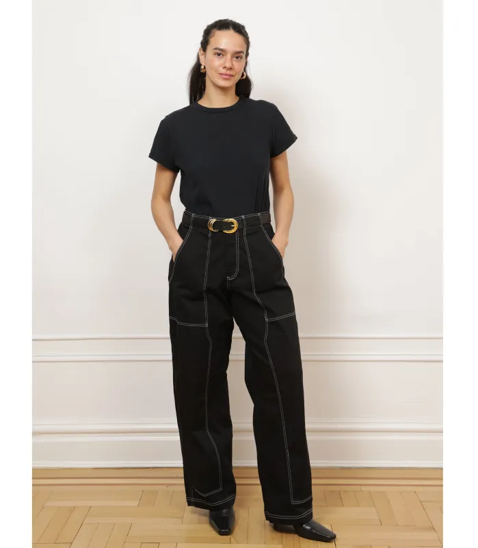 Jane Carpenter Pants - Black sold by Loup
