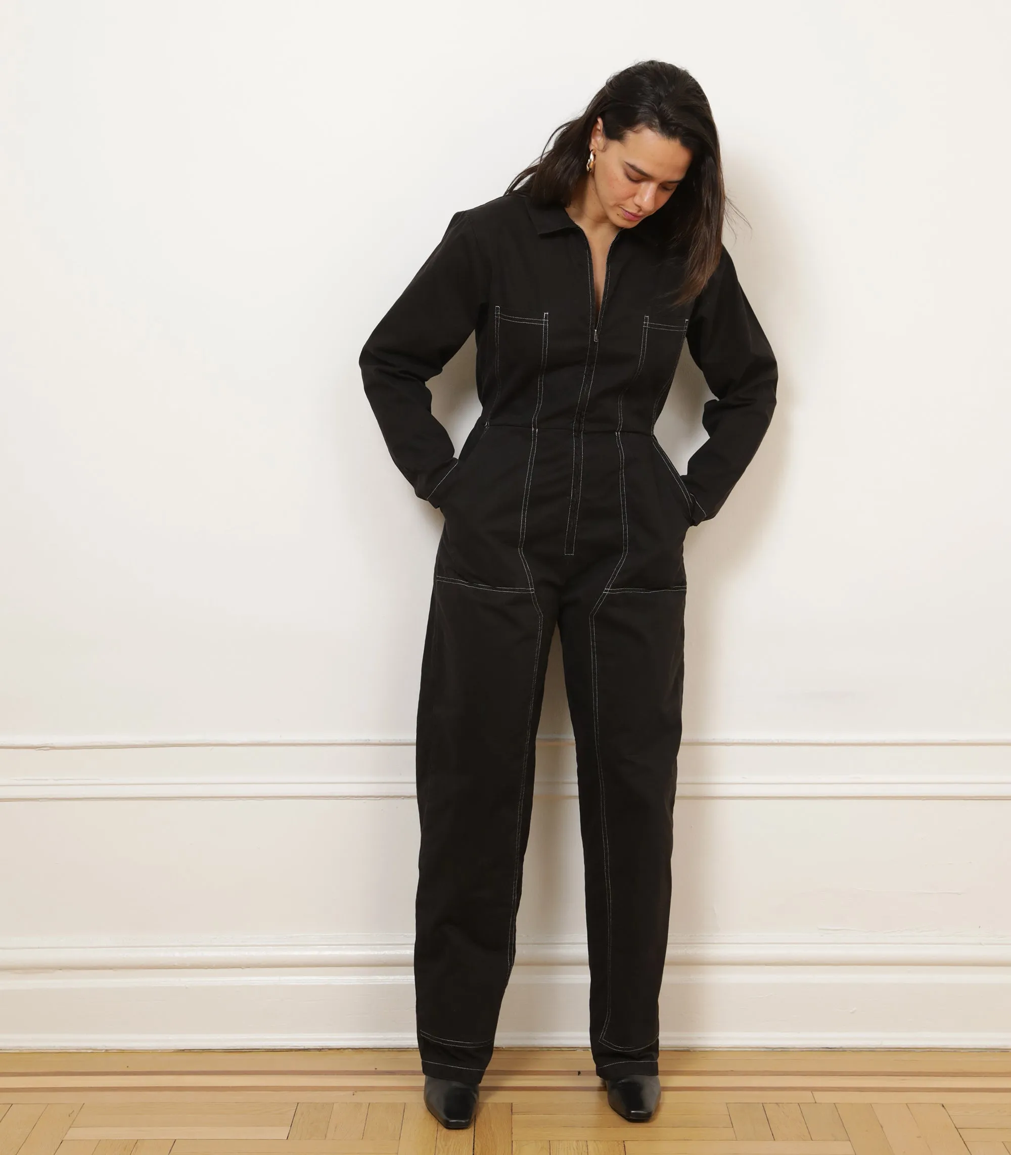 Gaby Carpenter Jumpsuit - Black sold by Loup product image thumbnail 3