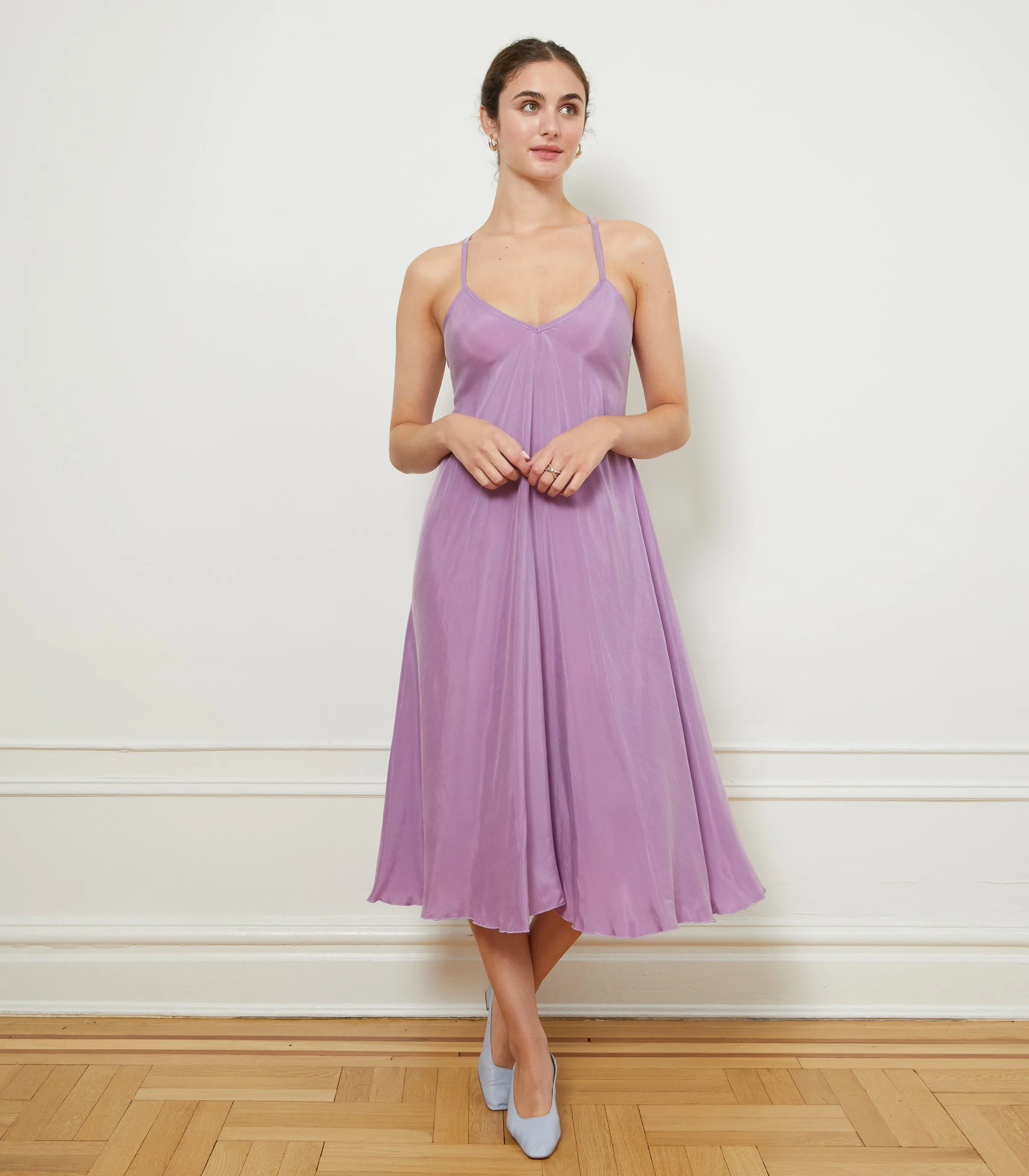 Hermosa Backless Slip Dress - Purple sold by Loup product image thumbnail 3