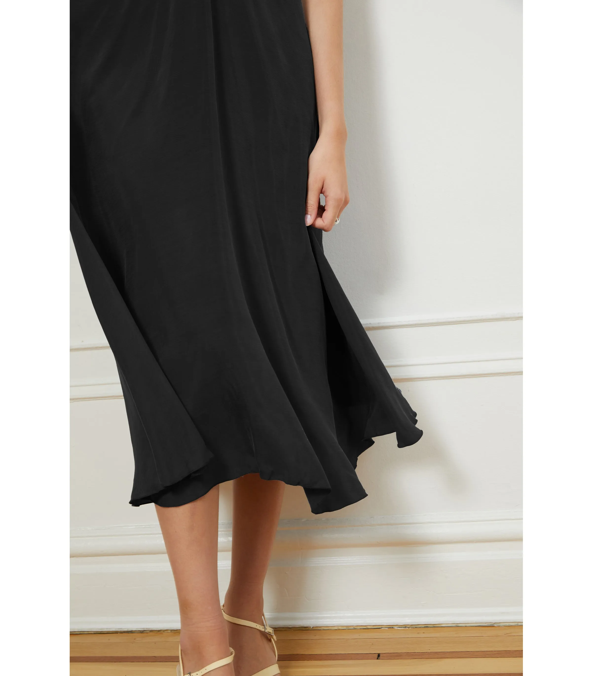Hermosa Backless Slip Dress - Black sold by Loup product image thumbnail 5