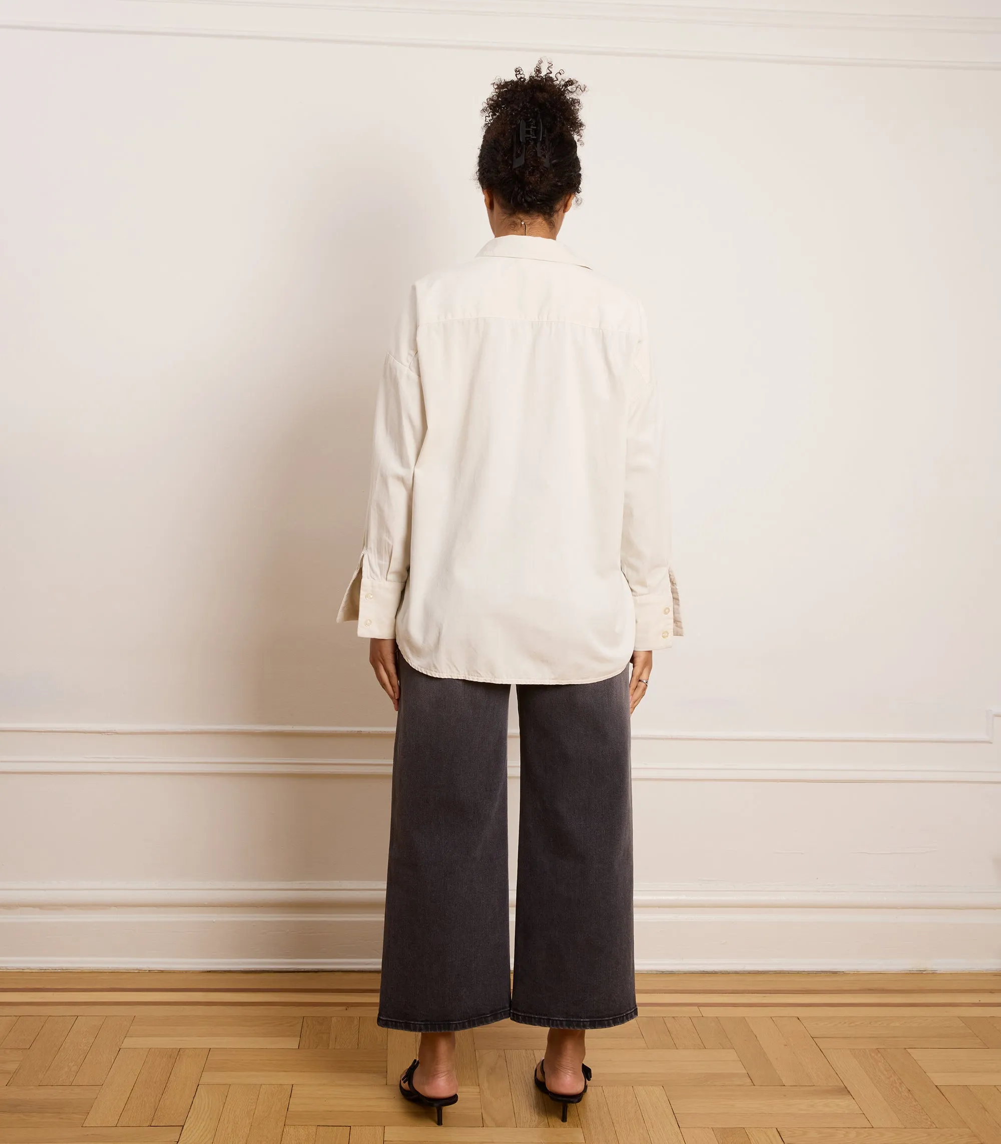 Daisy Oversized Button Up - Cream sold by Loup product image thumbnail 2