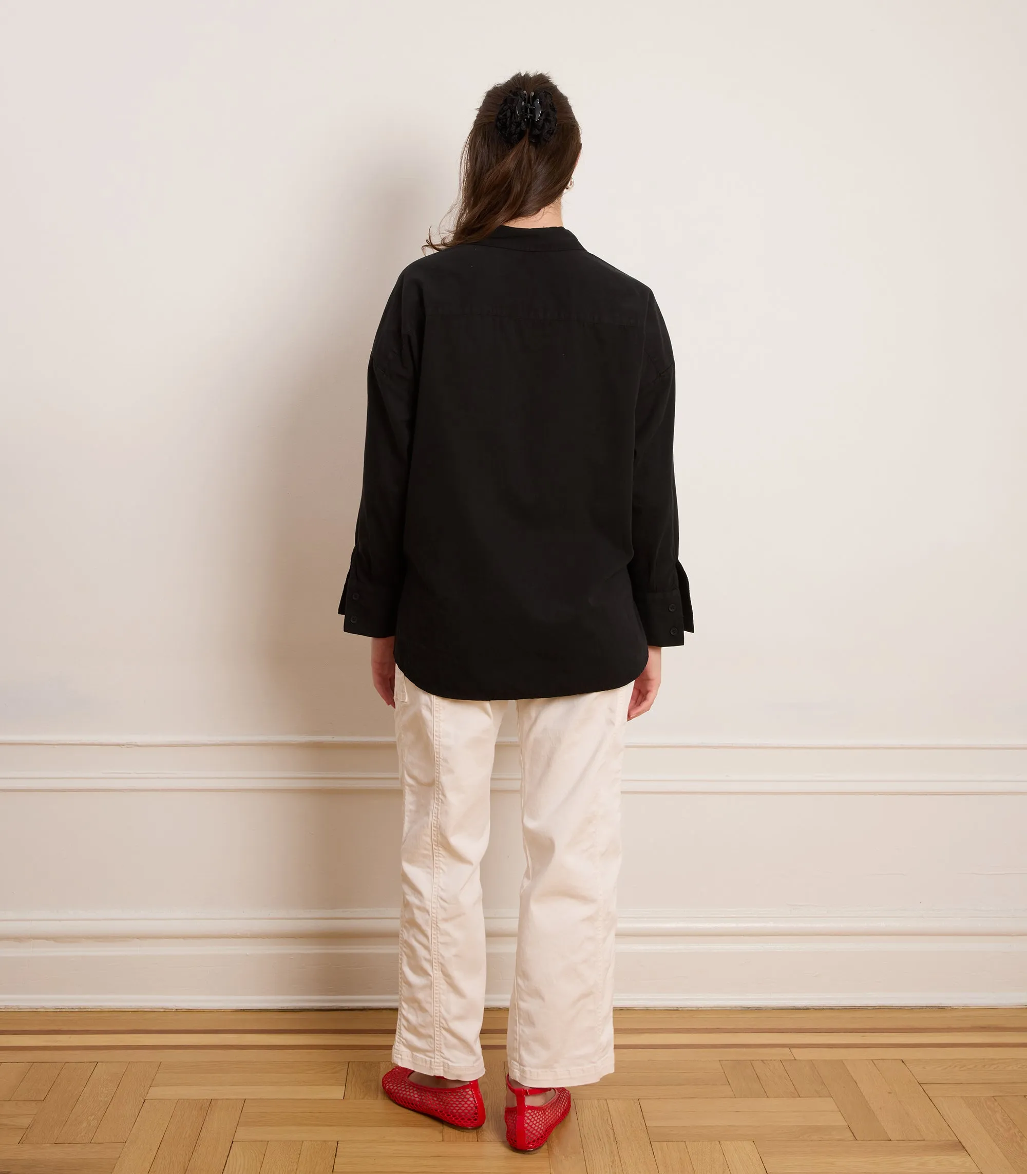 Daisy Oversized Button Up - Black sold by Loup product image thumbnail 2