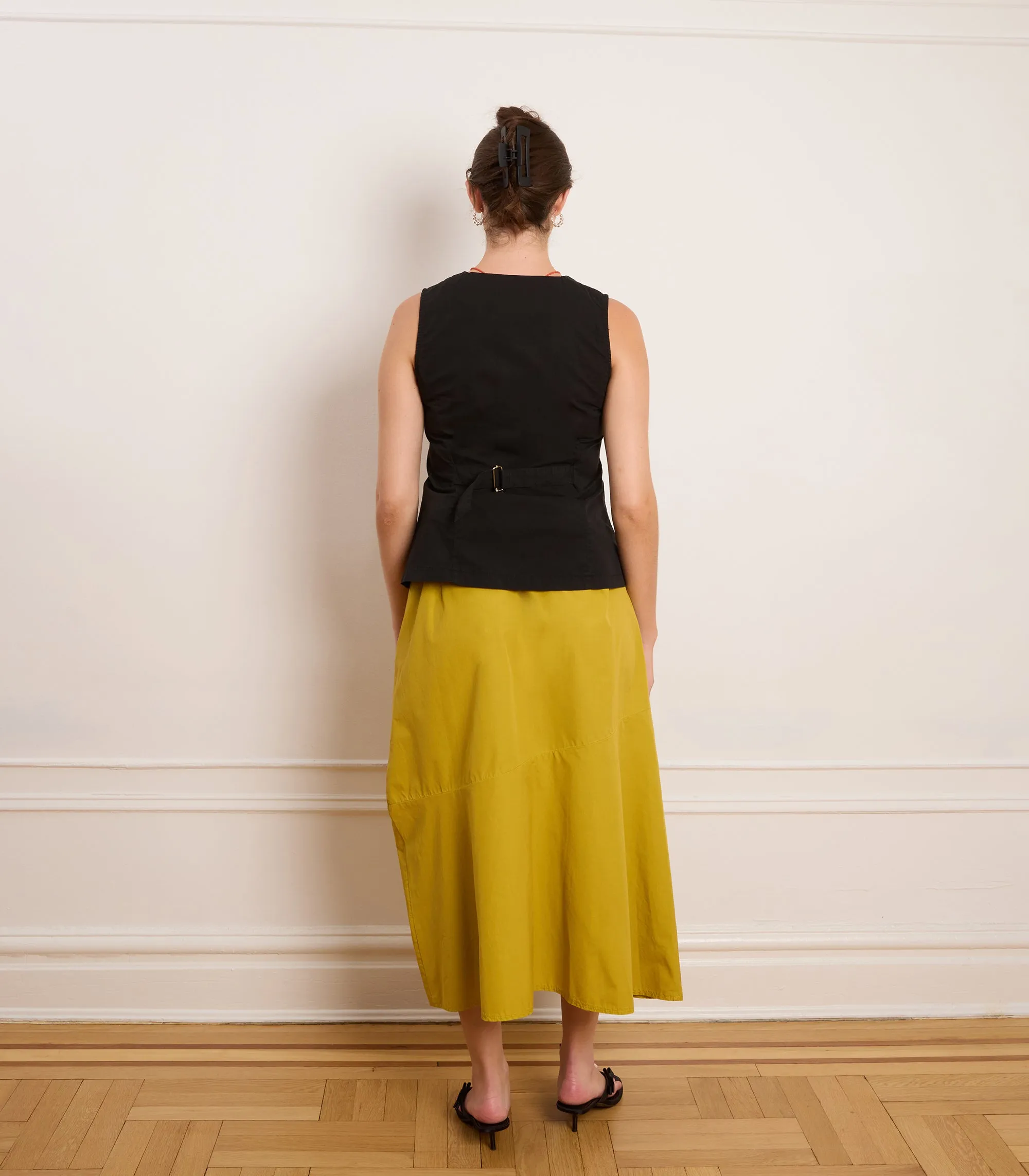 Laura Fitted V-Neck Vest - Black sold by Loup product image thumbnail 2