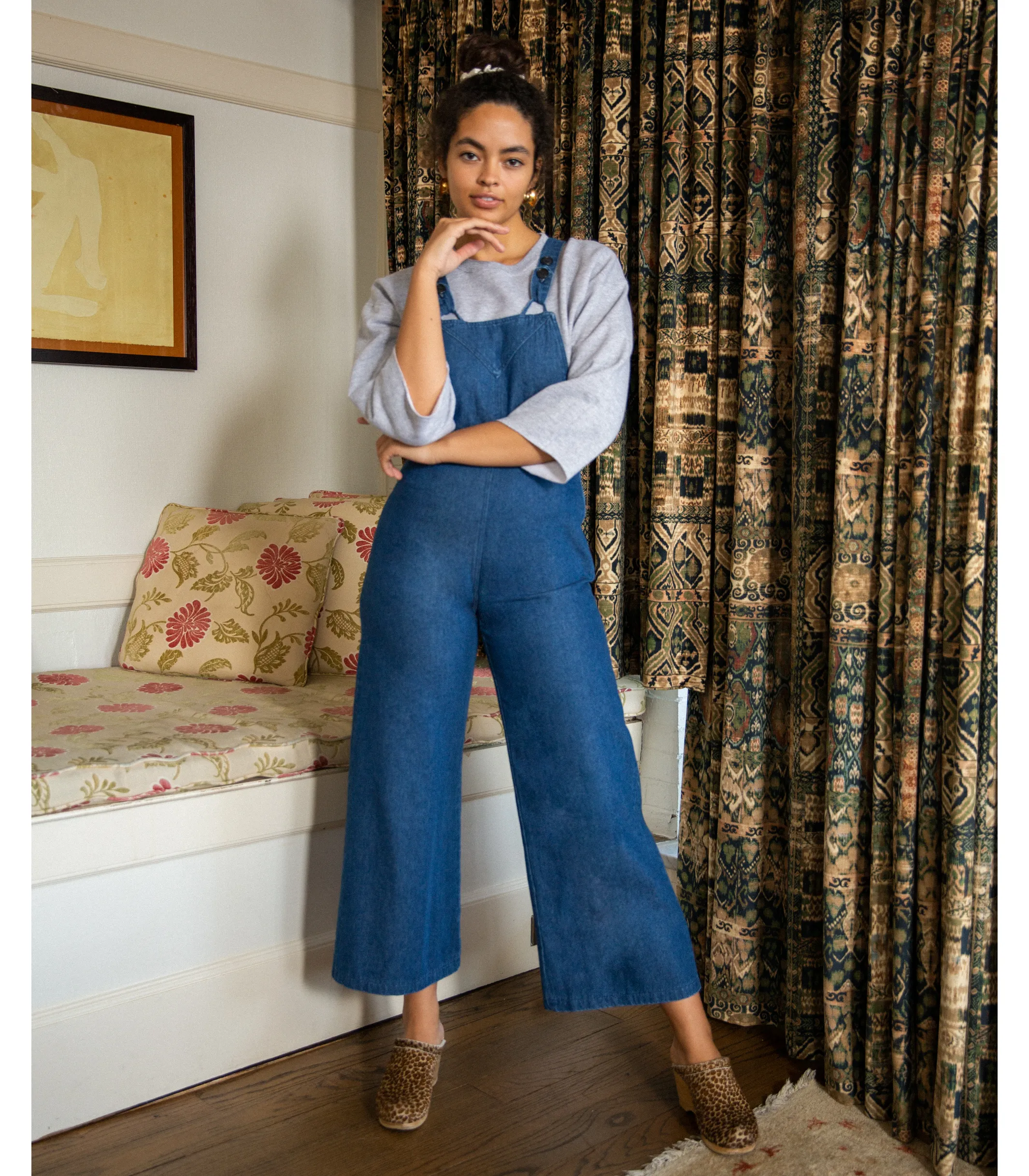 Loup x KAIGHT Milla Overalls - Indigo sold by Loup product image thumbnail 4