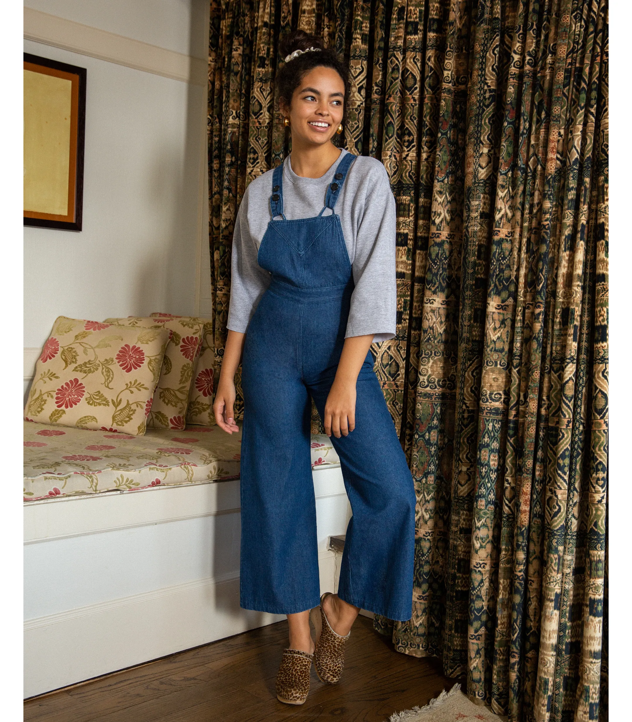 Loup x KAIGHT Milla Overalls - Indigo sold by Loup product image thumbnail 3