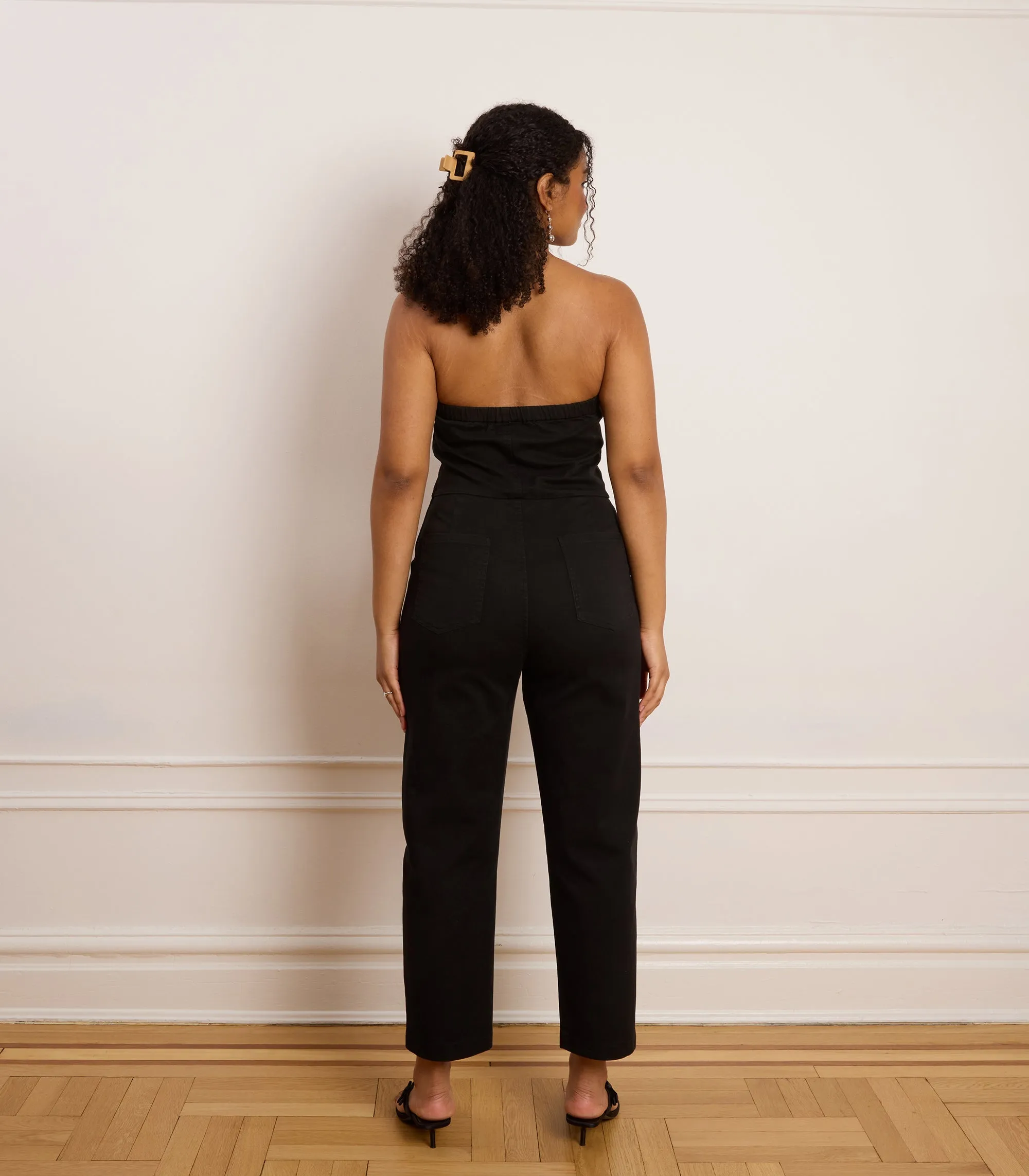 Beverly Strapless Jumpsuit - Black sold by Loup product image thumbnail 2