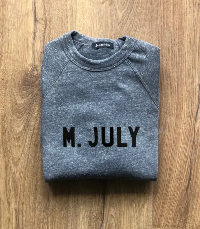 M. July Sweatshirt - Heather Gray sold by Loup