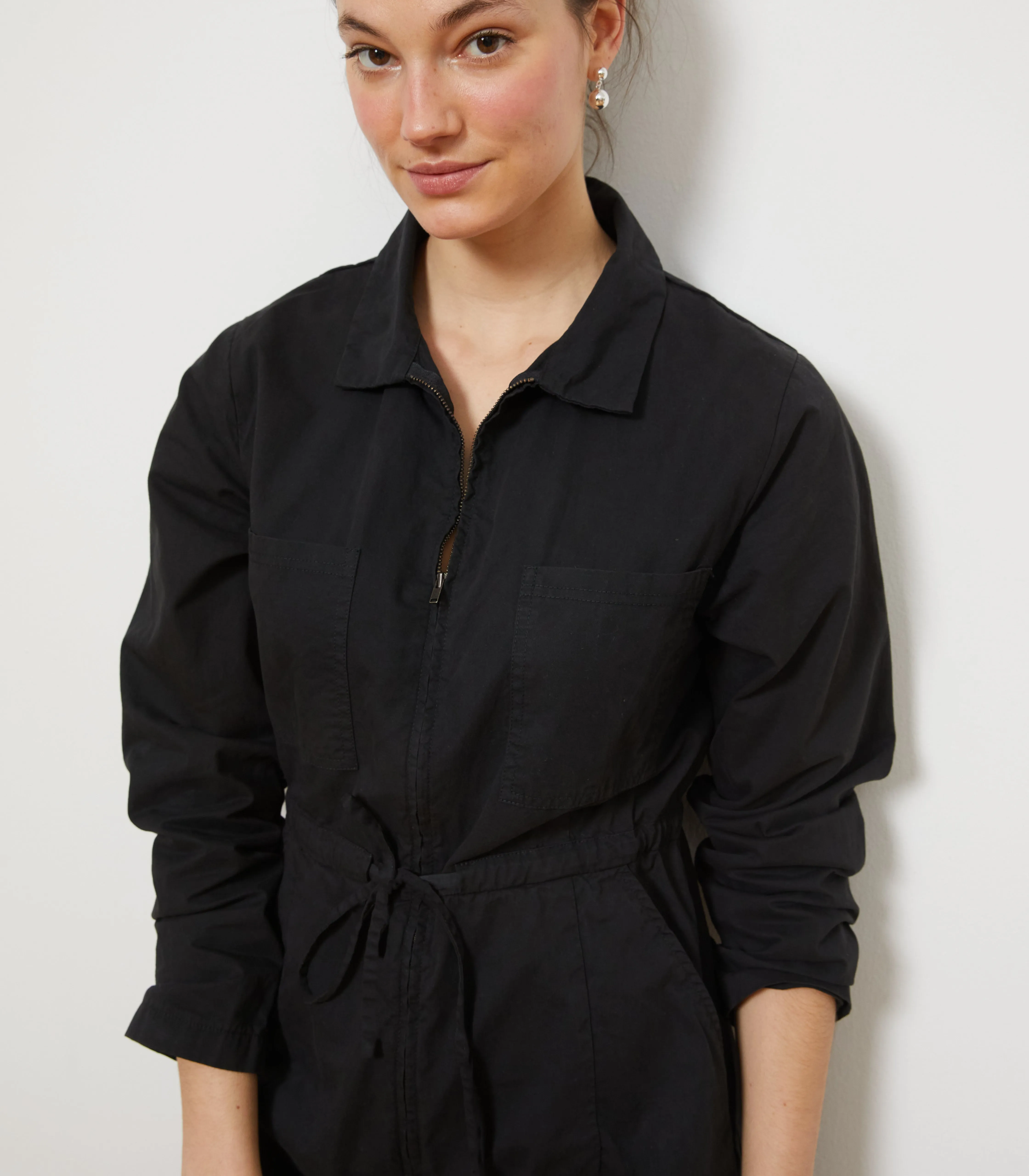 Spencer Cargo Zip Jumpsuit - Black sold by Loup product image thumbnail 5