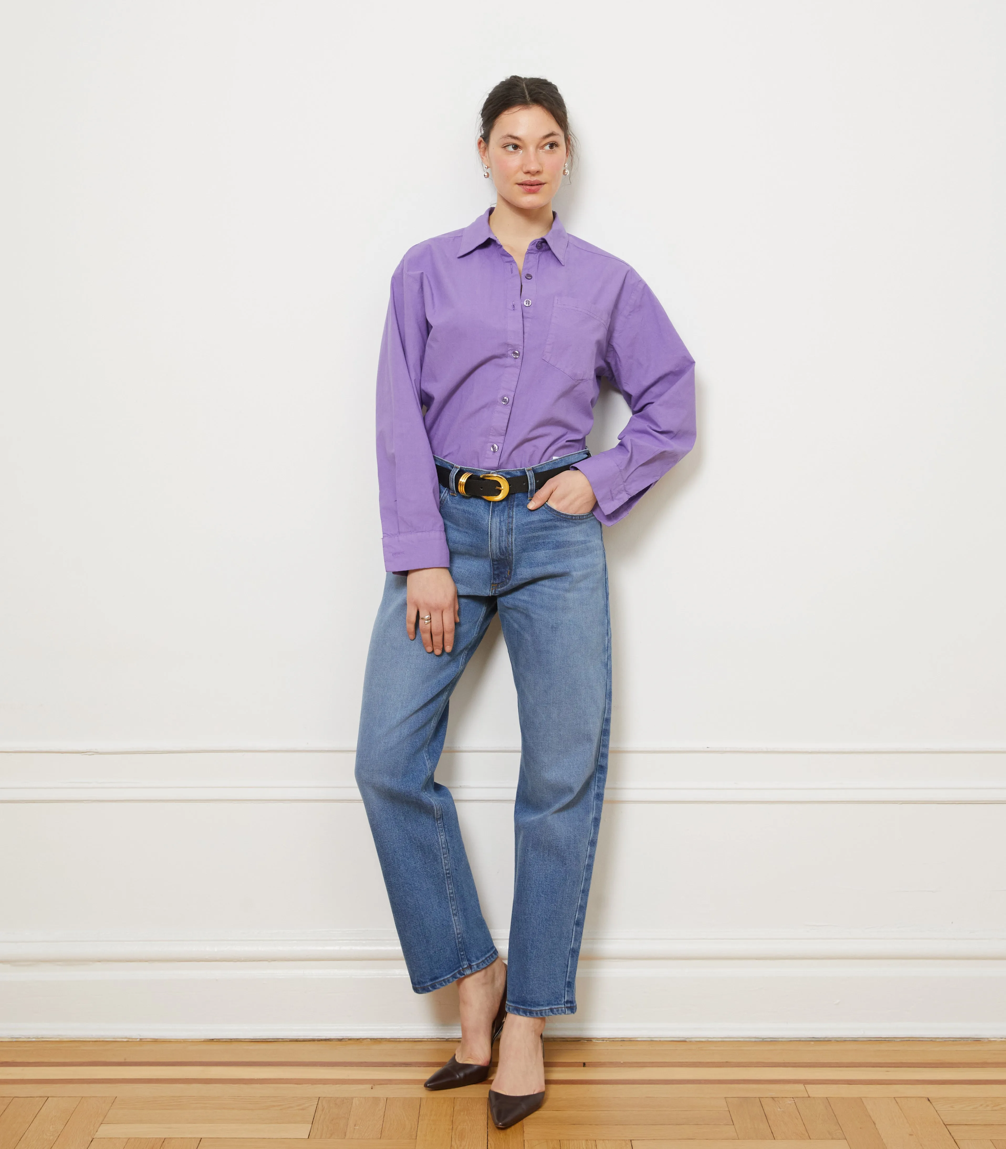 Kelly 90's Boyfriend Jeans - Indigo sold by Loup product image thumbnail 3