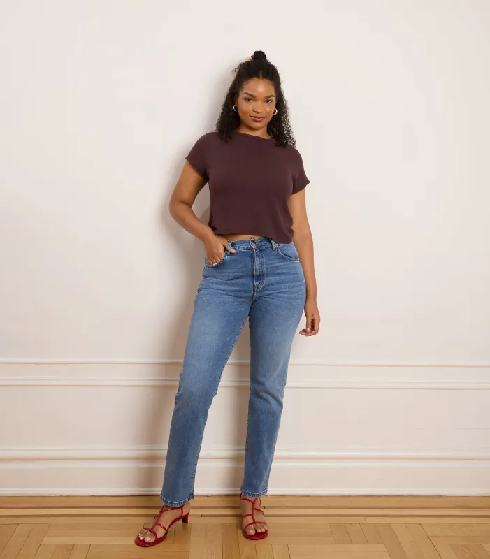 Winona High Rise Stovepipe Jeans - Indigo made by Loup