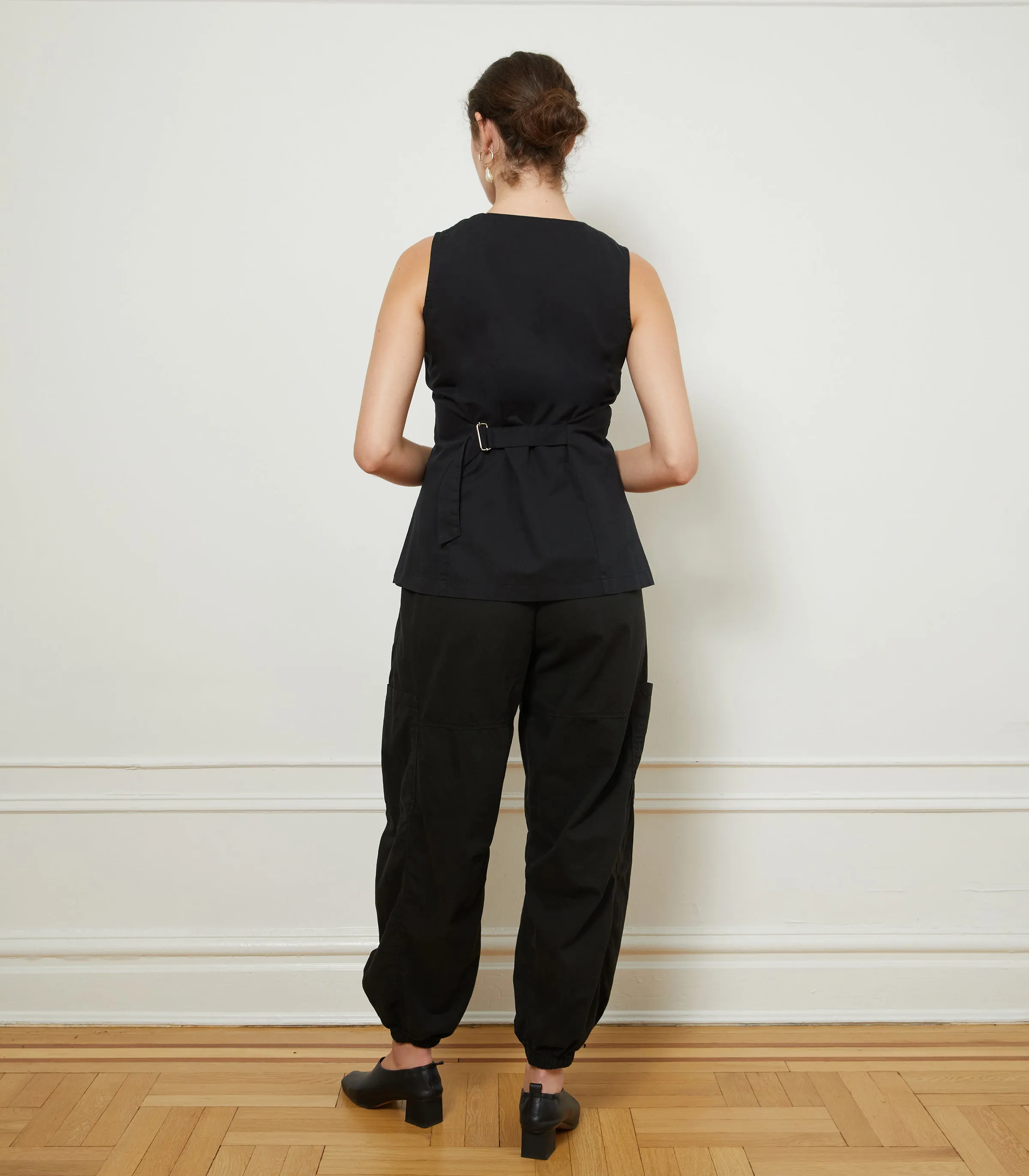 Marissa Long Fitted Vest - Black sold by Loup product image thumbnail 4