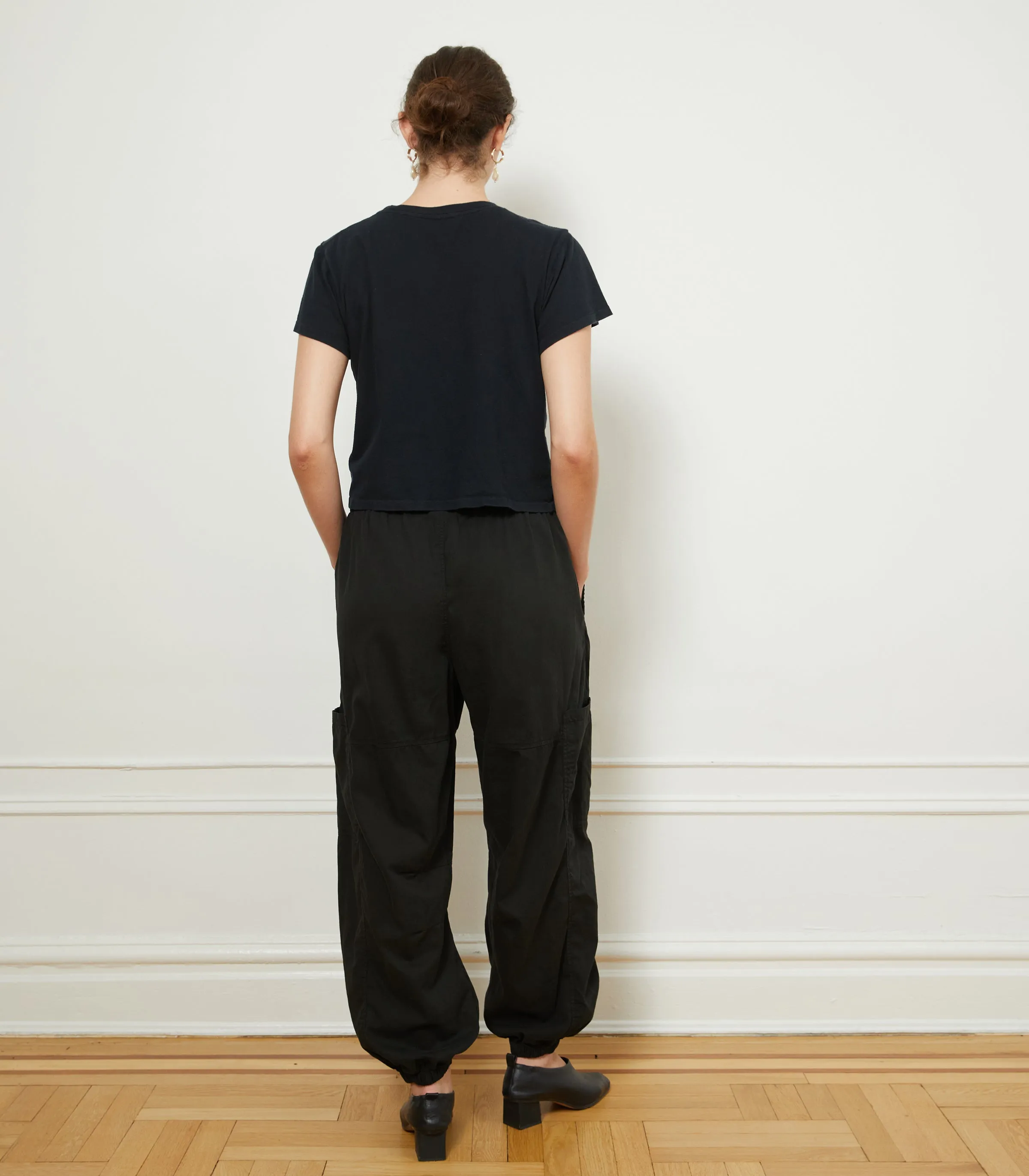 Emily Barrel Leg Cargo Pants - Black sold by Loup product image thumbnail 2