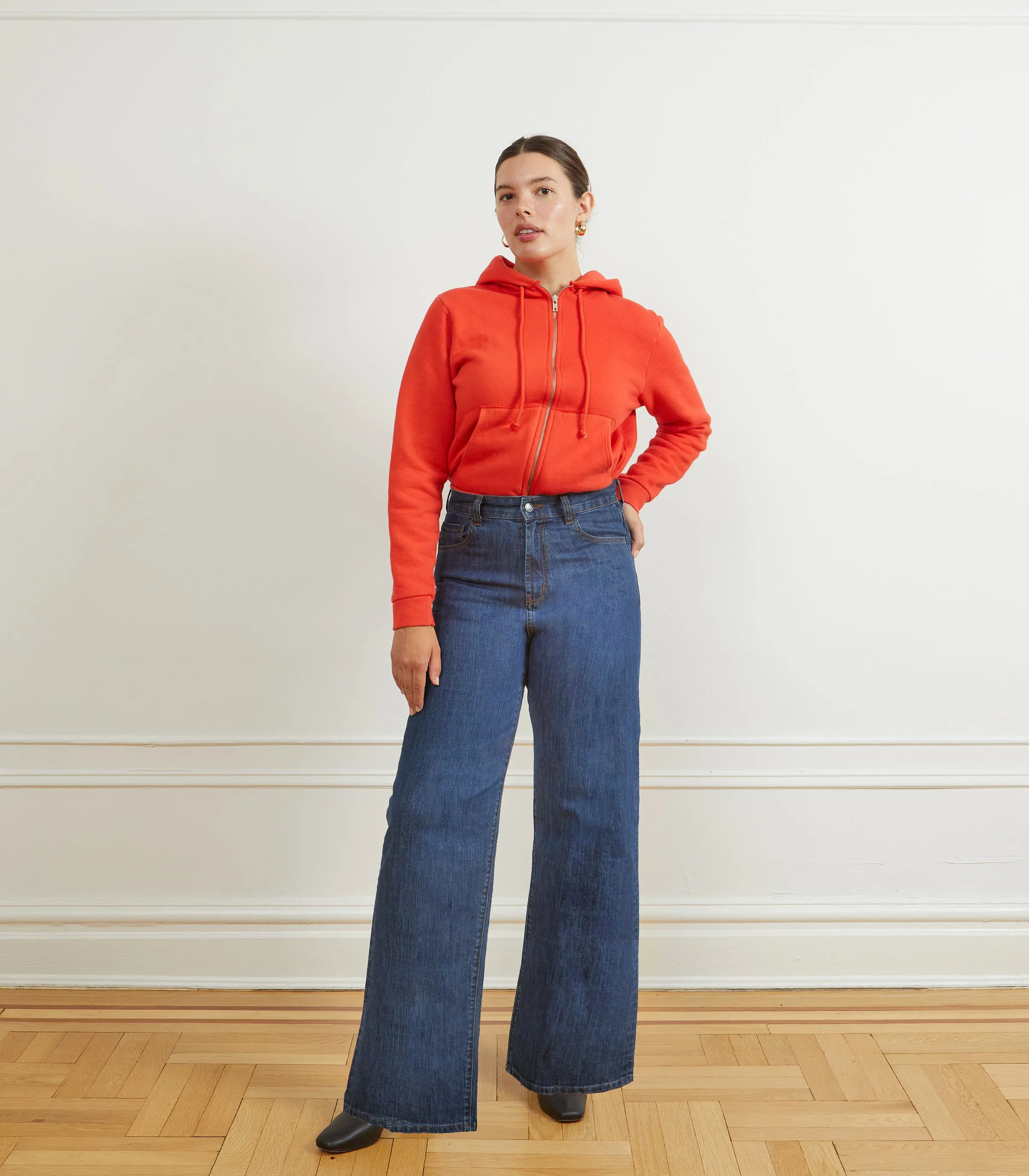Jay Zip Up Hoodie - Vermilion sold by Loup product image thumbnail 4