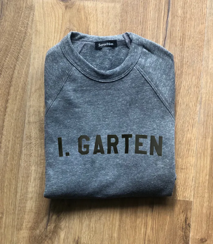 I. Garten Sweatshirt - Heather Gray made by Loup