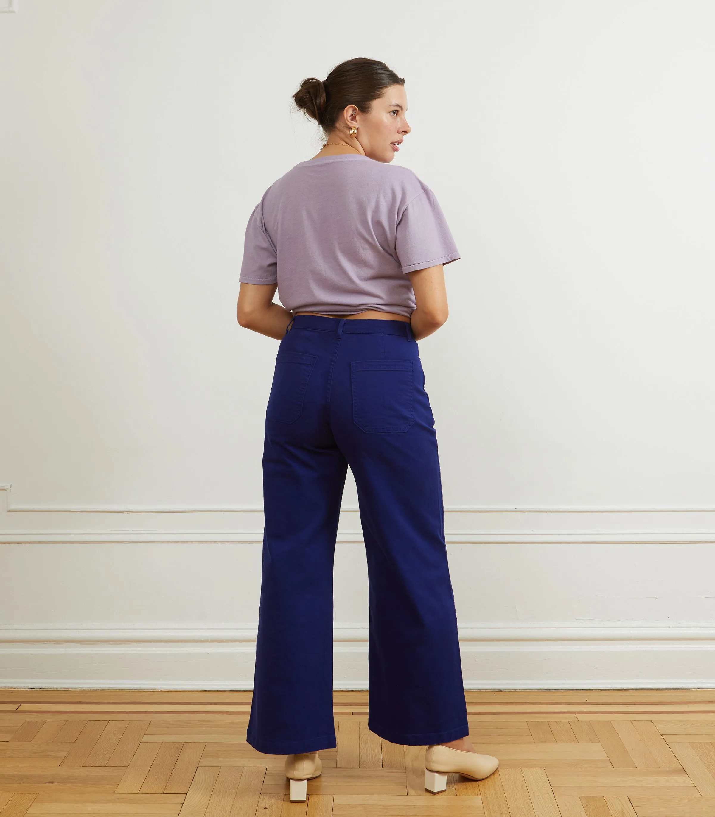 Toni Wide Ankle Pants - Midnight sold by Loup product image thumbnail 2