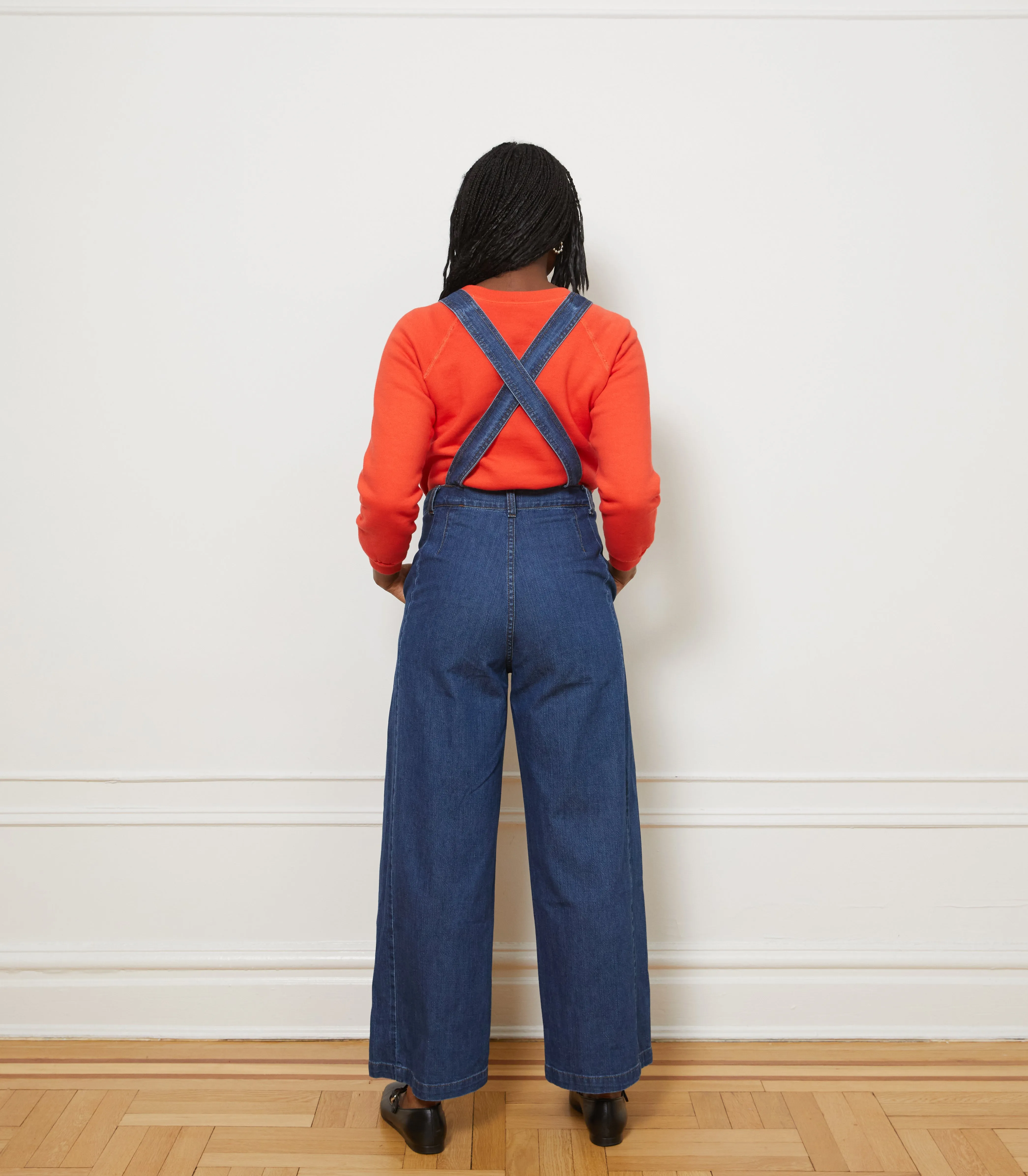 Madelyn Zip Front Overalls - Indigo sold by Loup product image thumbnail 5