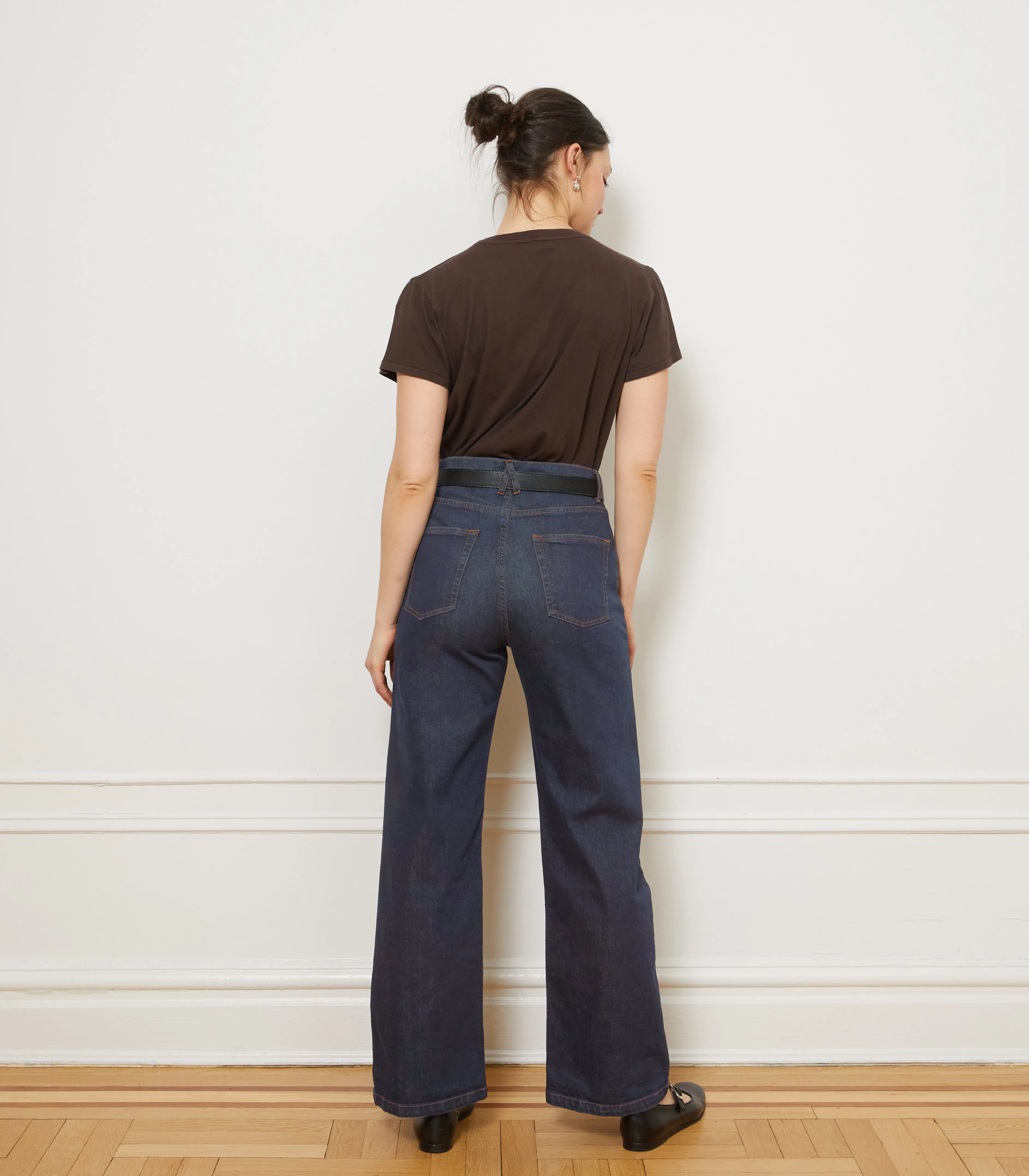 Carmen Wide Leg Jeans - Dark Indigo sold by Loup product image thumbnail 2