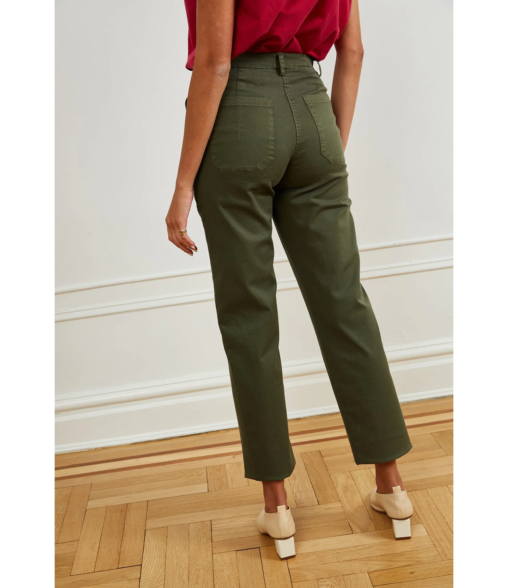 James Straight-Leg Work Pant - Pine sold by Loup product image thumbnail 4