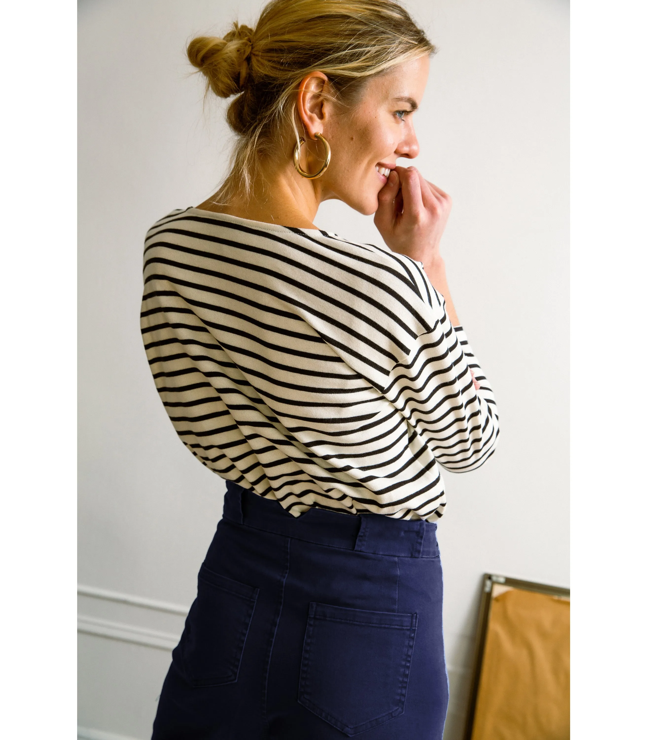 Long Sabrina Wide-Leg Pants - Twilight sold by Loup product image thumbnail 4