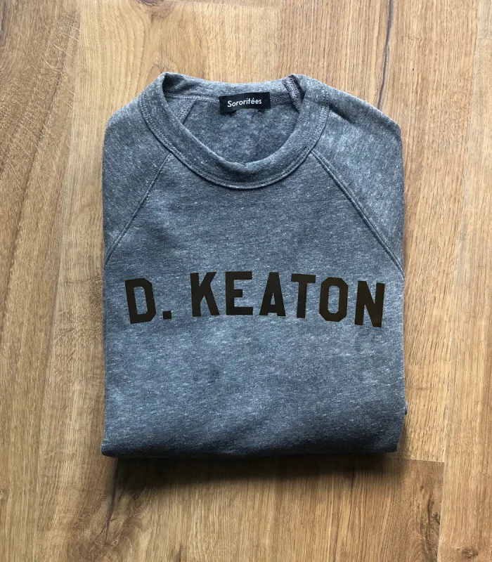 D. Keaton Sweatshirt - Heather Gray made by Loup