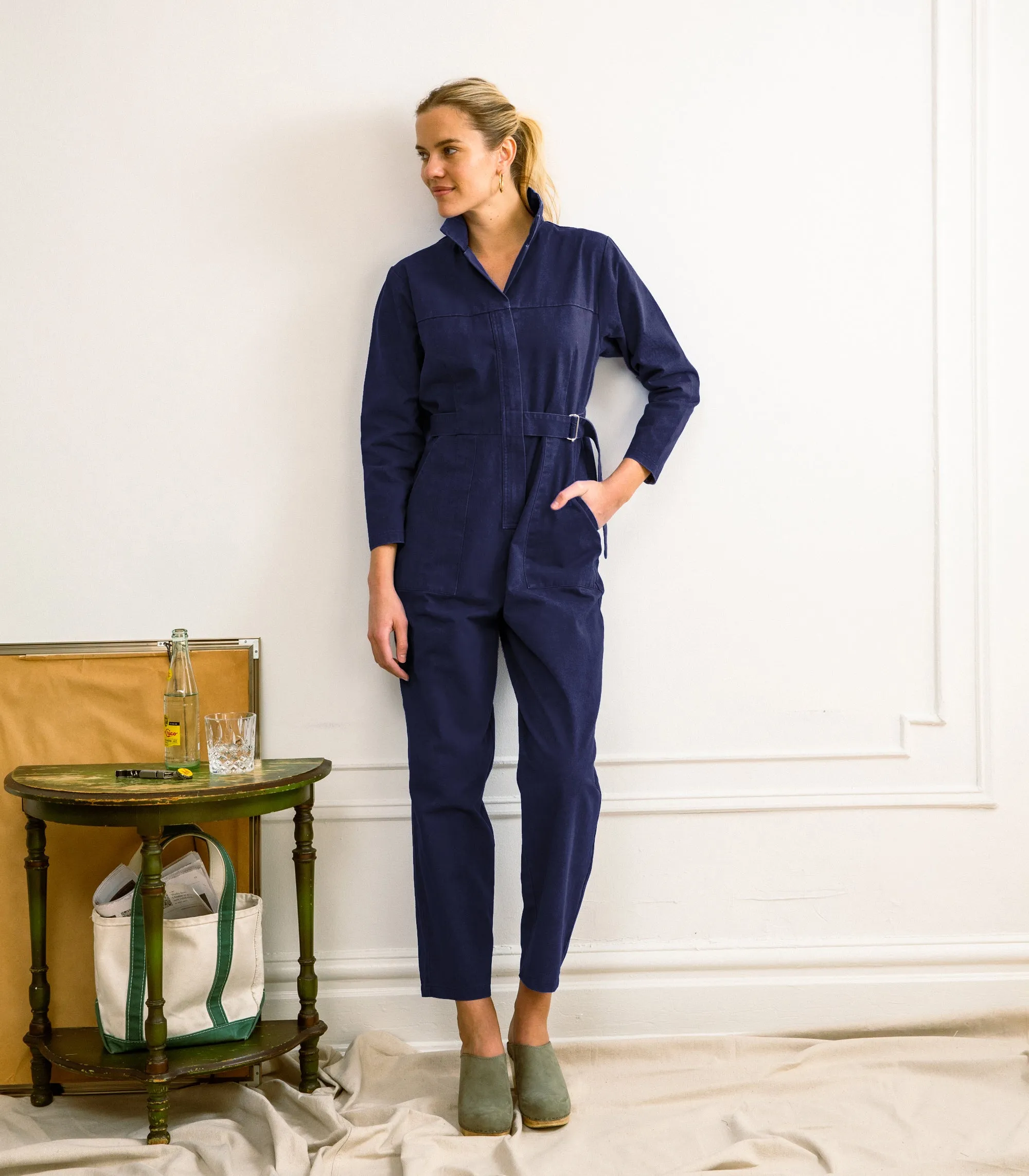 Wallis Long Sleeve Zip Jumpsuit - Twilight sold by Loup product image thumbnail 3