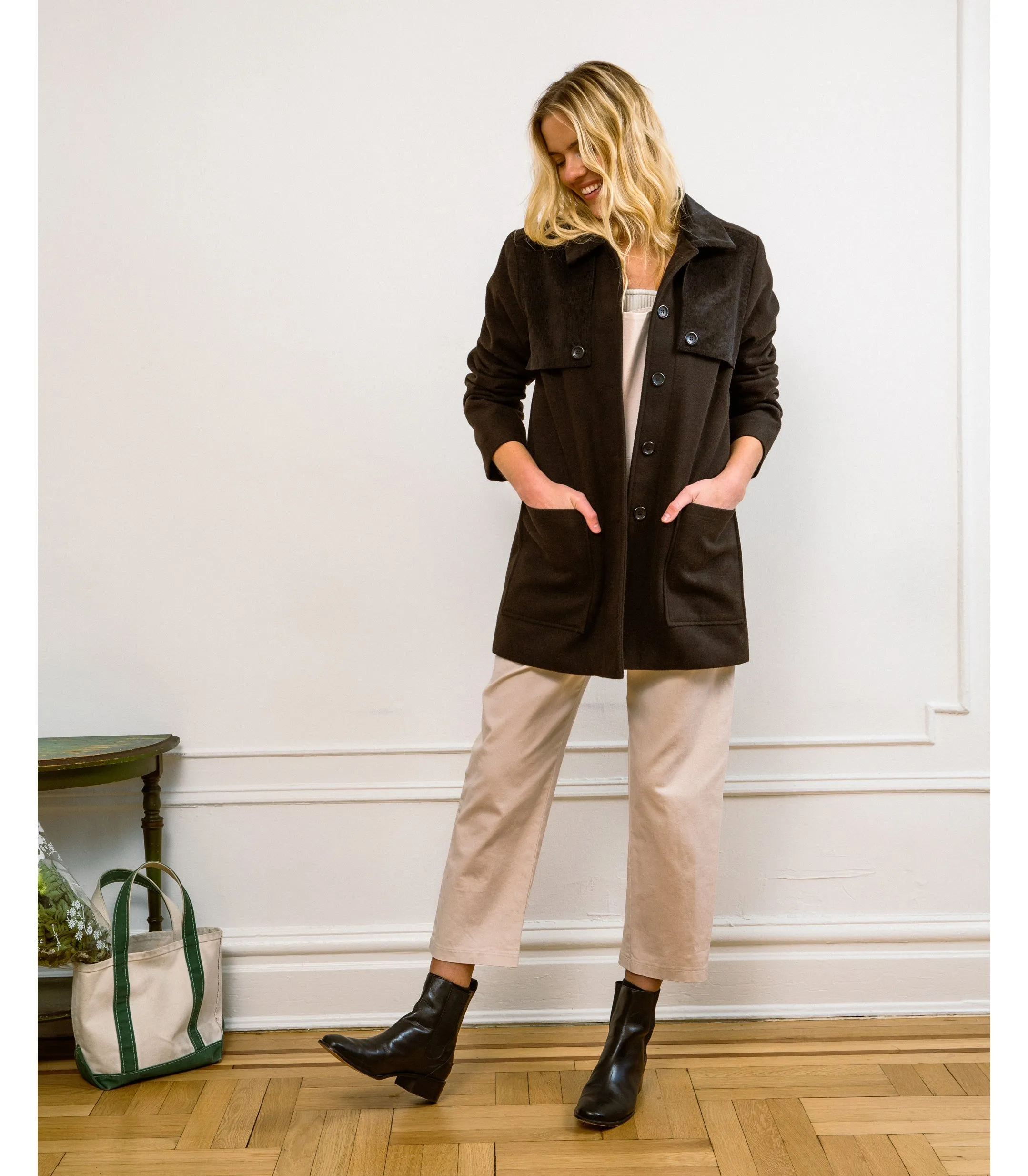 Maggie Field Jacket - Black sold by Loup product image thumbnail 2