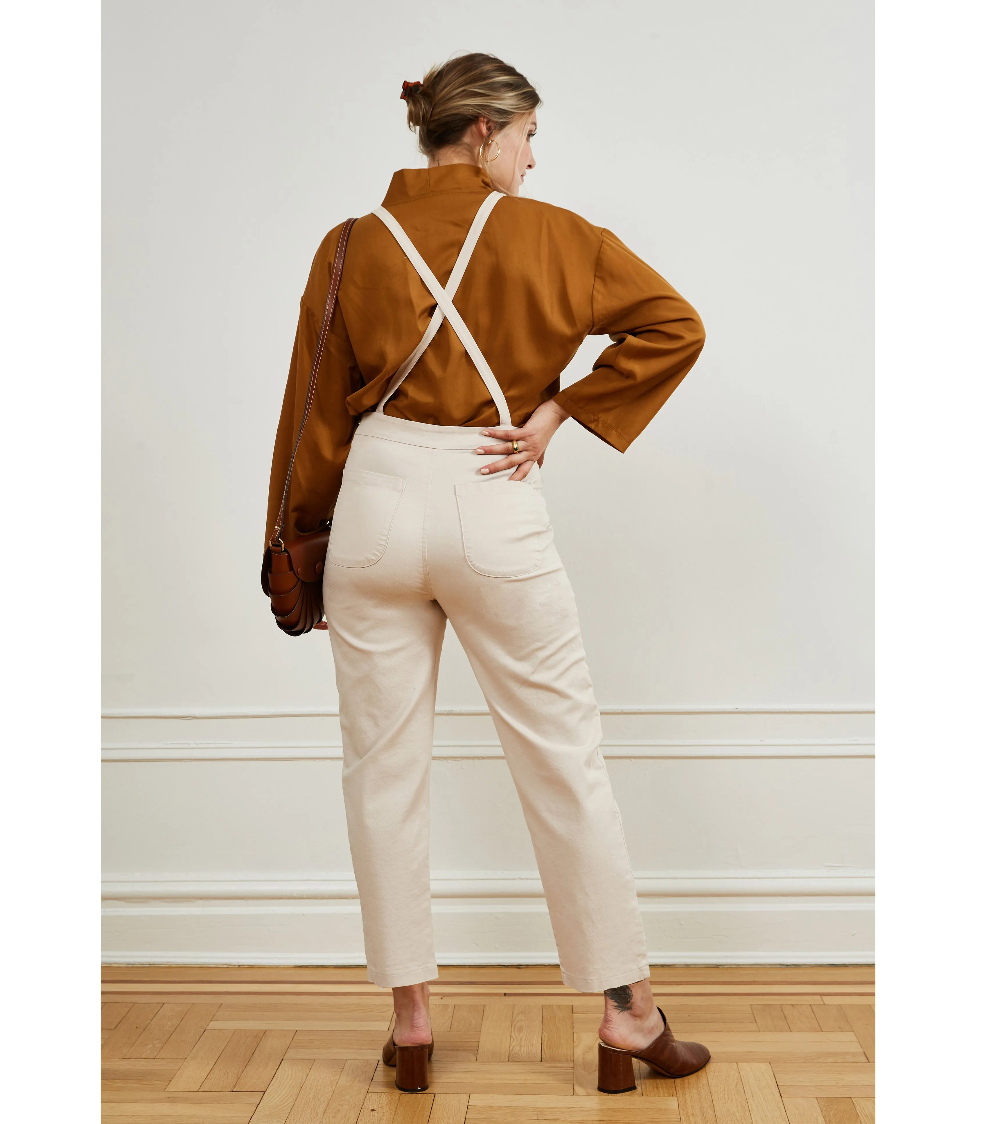 Knot Overalls - Sand sold by Loup product image thumbnail 2